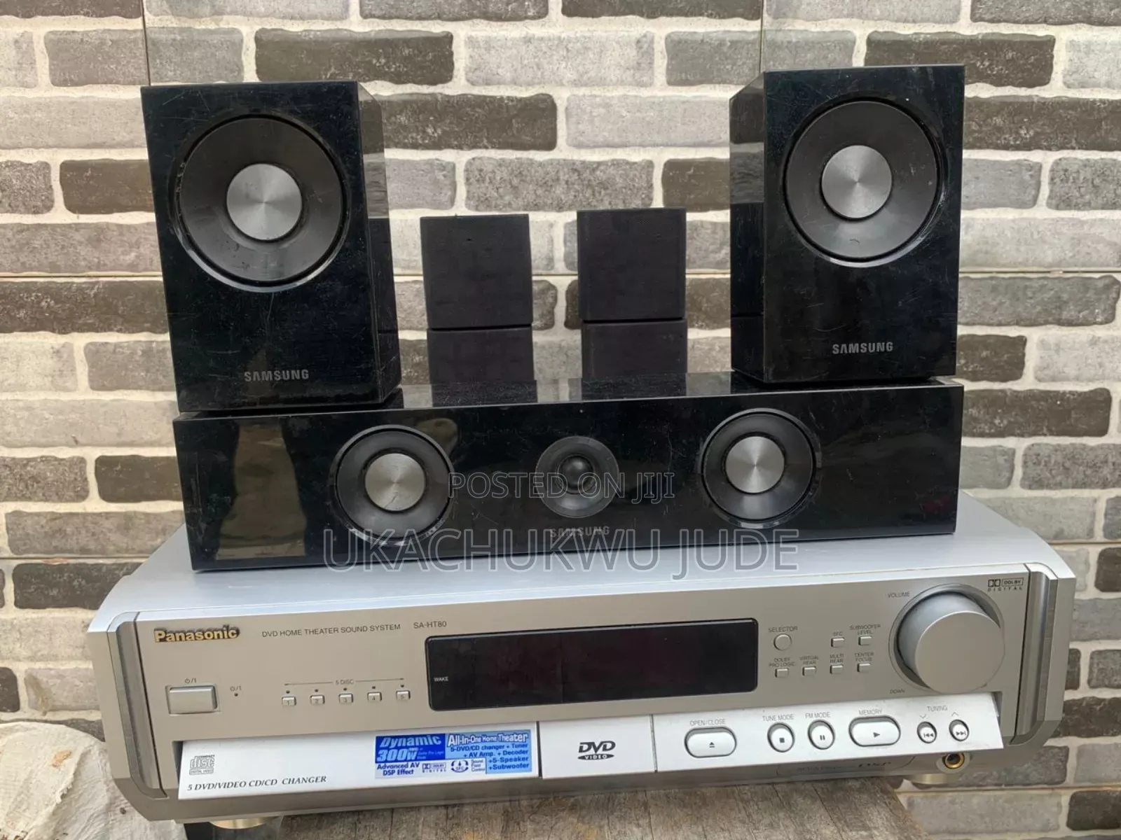 Panasonic Home Theater Engine Sa-Ht80 Surround