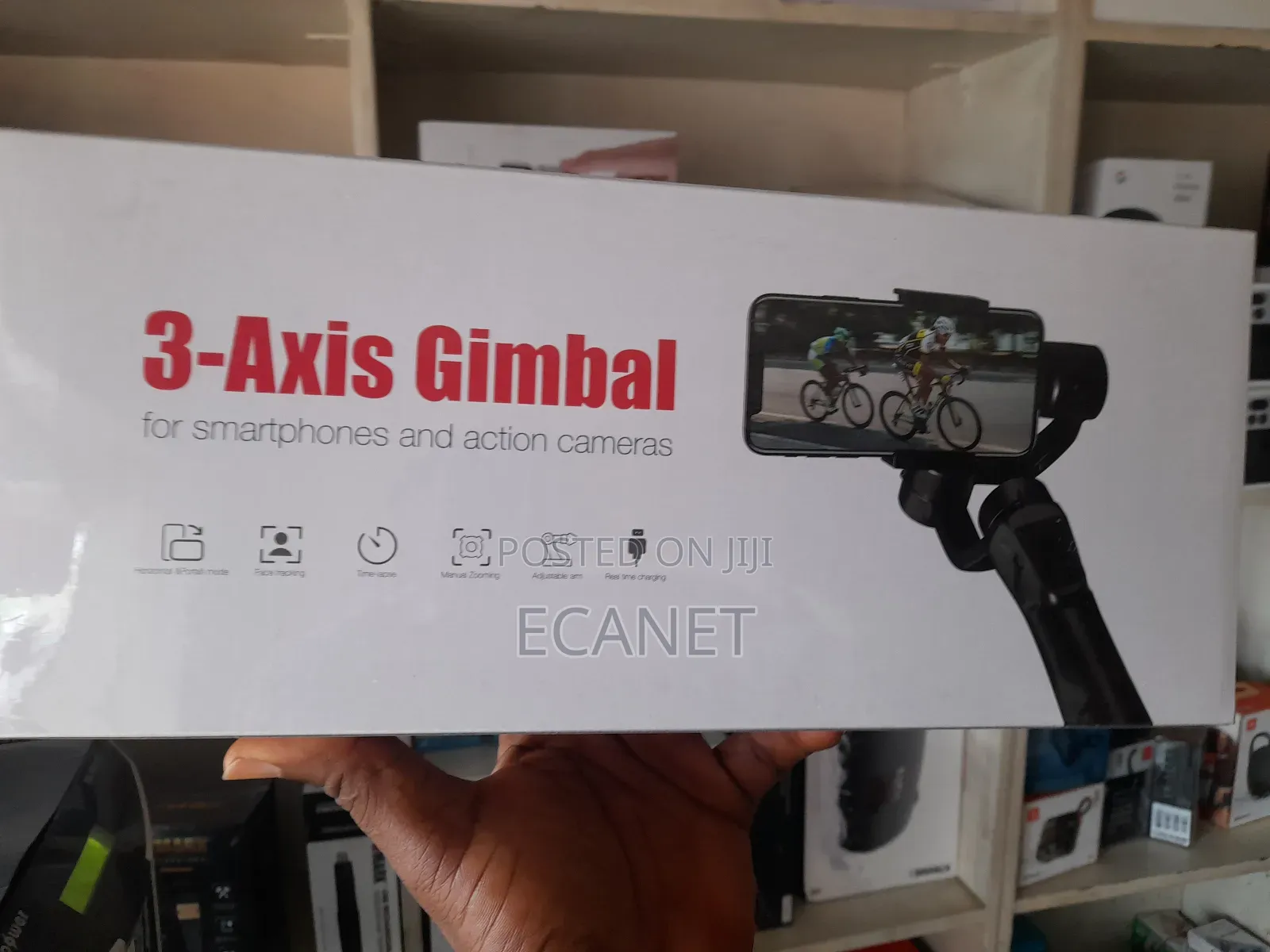 3-Axis Gimbal for Smart Phones and Action Cameras