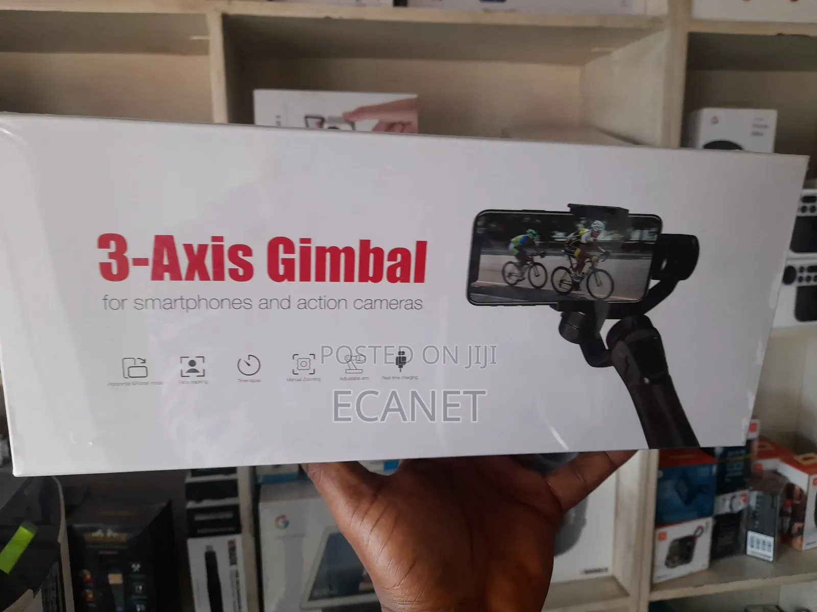 3-Axis Gimbal for Smart Phones and Action Cameras