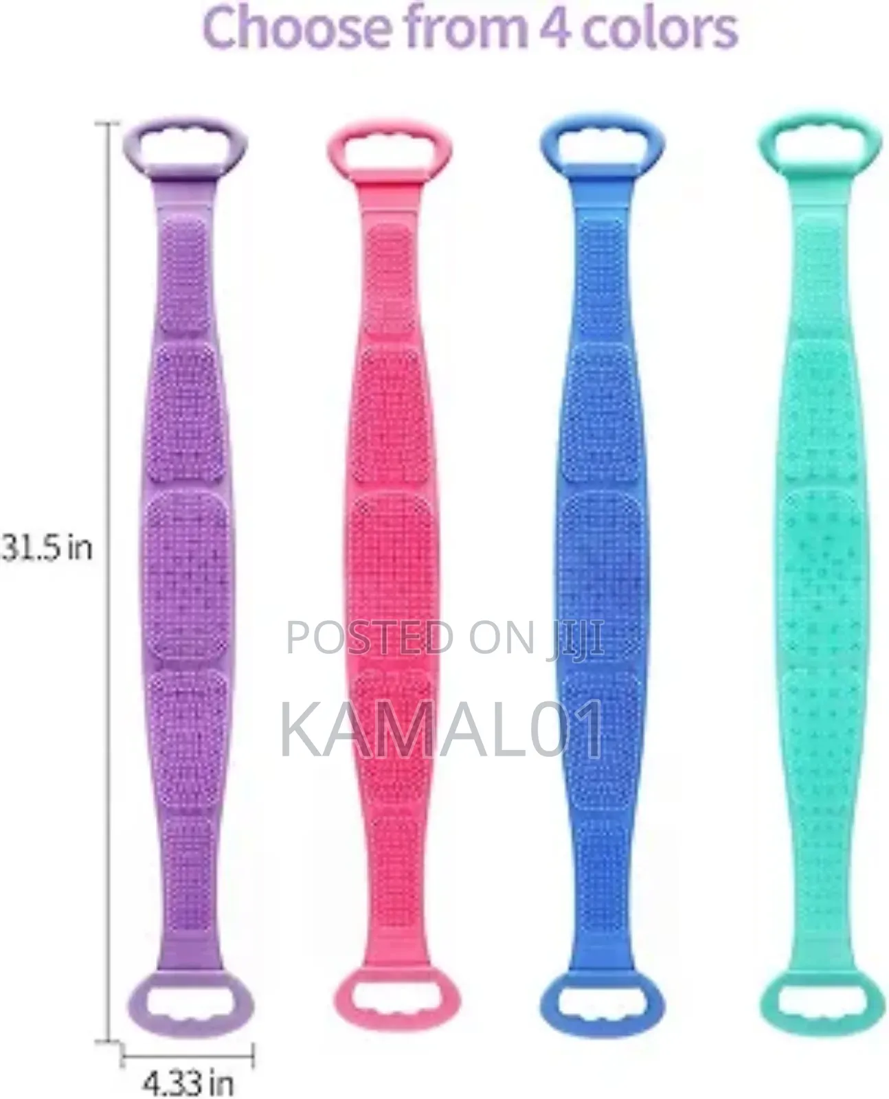 Silicone Bath Body Brush Longest Quick Foaming Cleaner