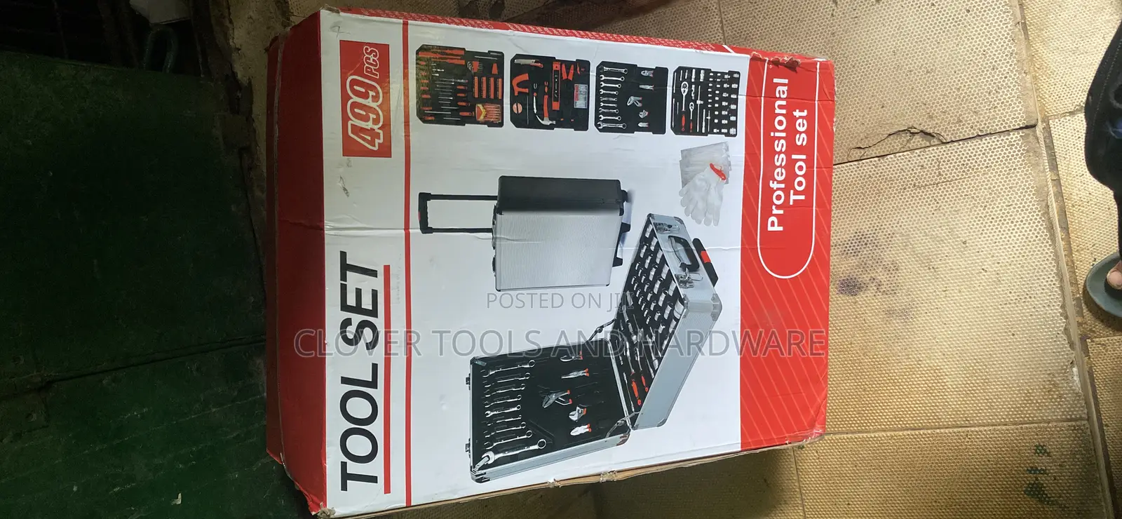 499pcs of Mechanical and Electrical Tools Box