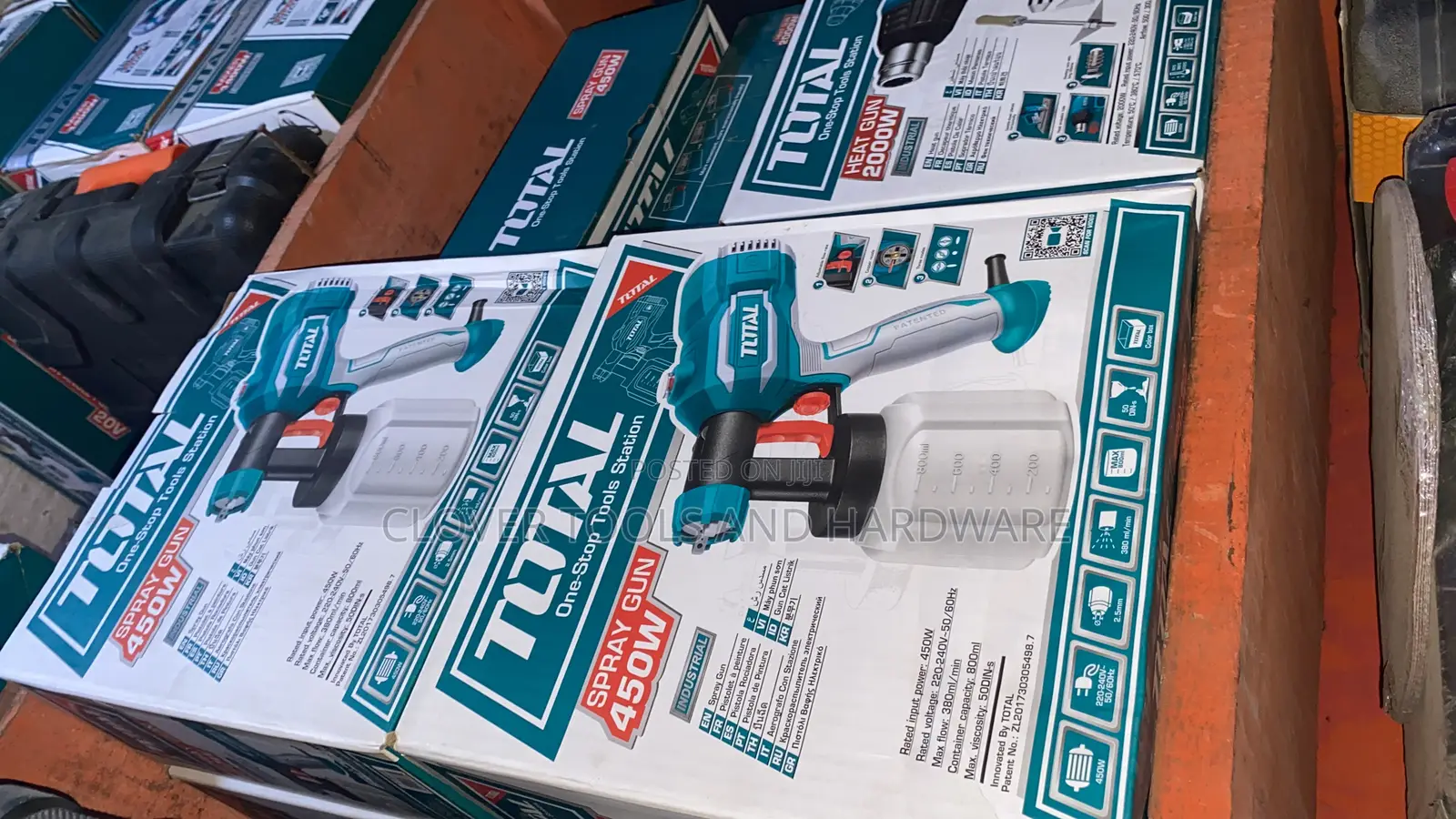 Total Tools Corded Electric Paint Spray 450 Watt Modeltt3506