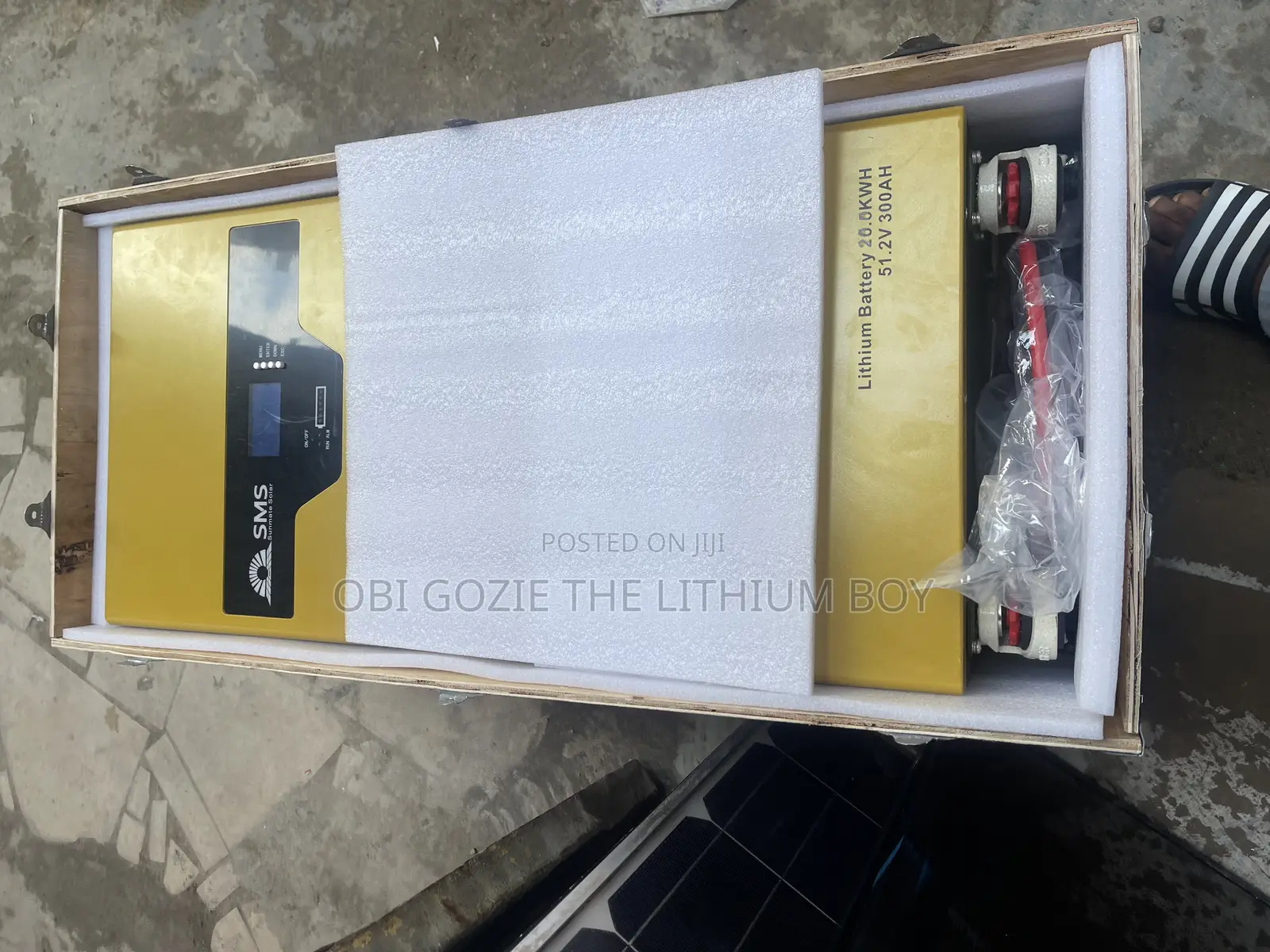 SMS 20kwh Lithium Battery Is Available in Stock.