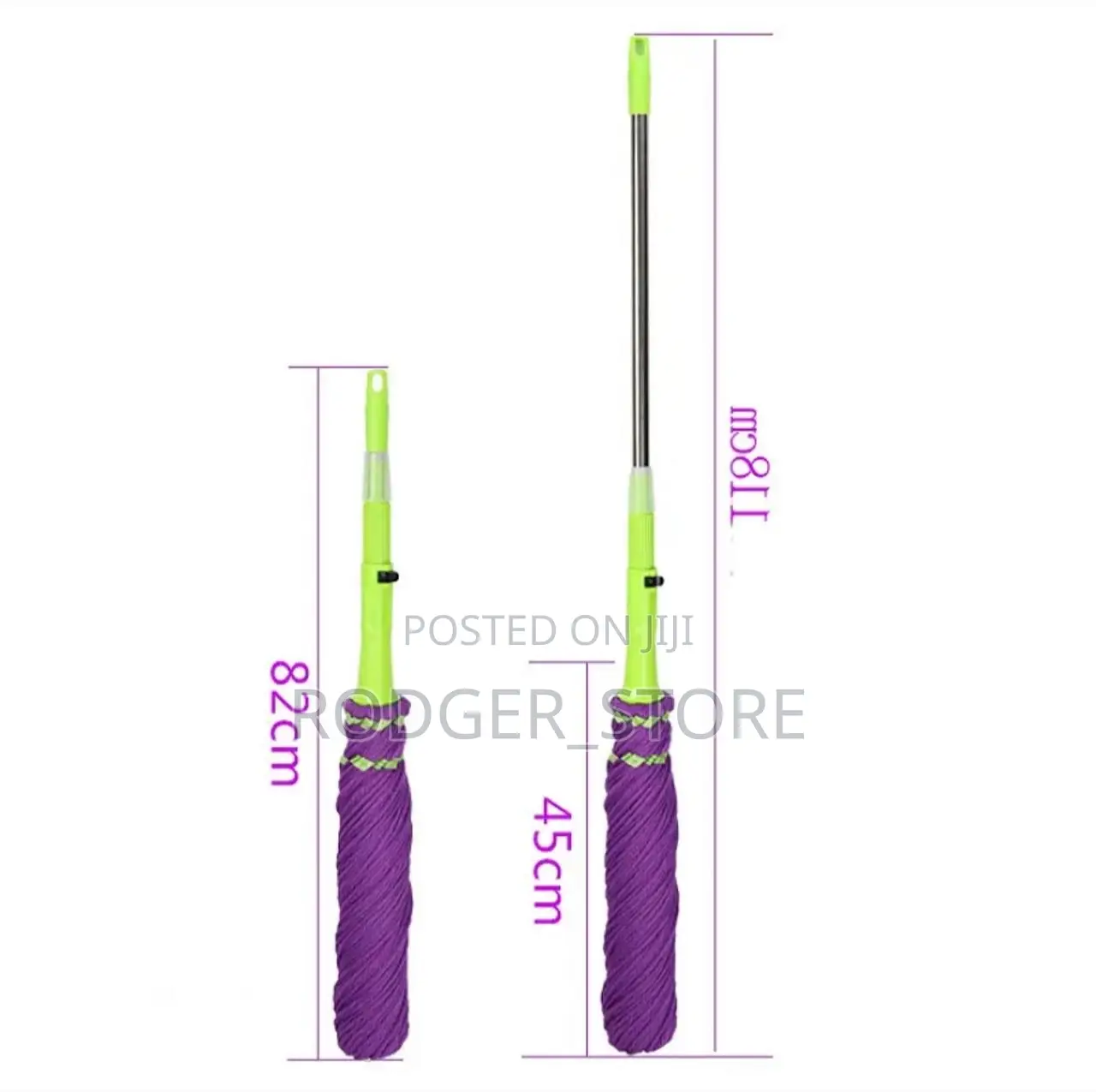 Easy Self Wringing Twist Mop,Microfiber Squeeze Mop