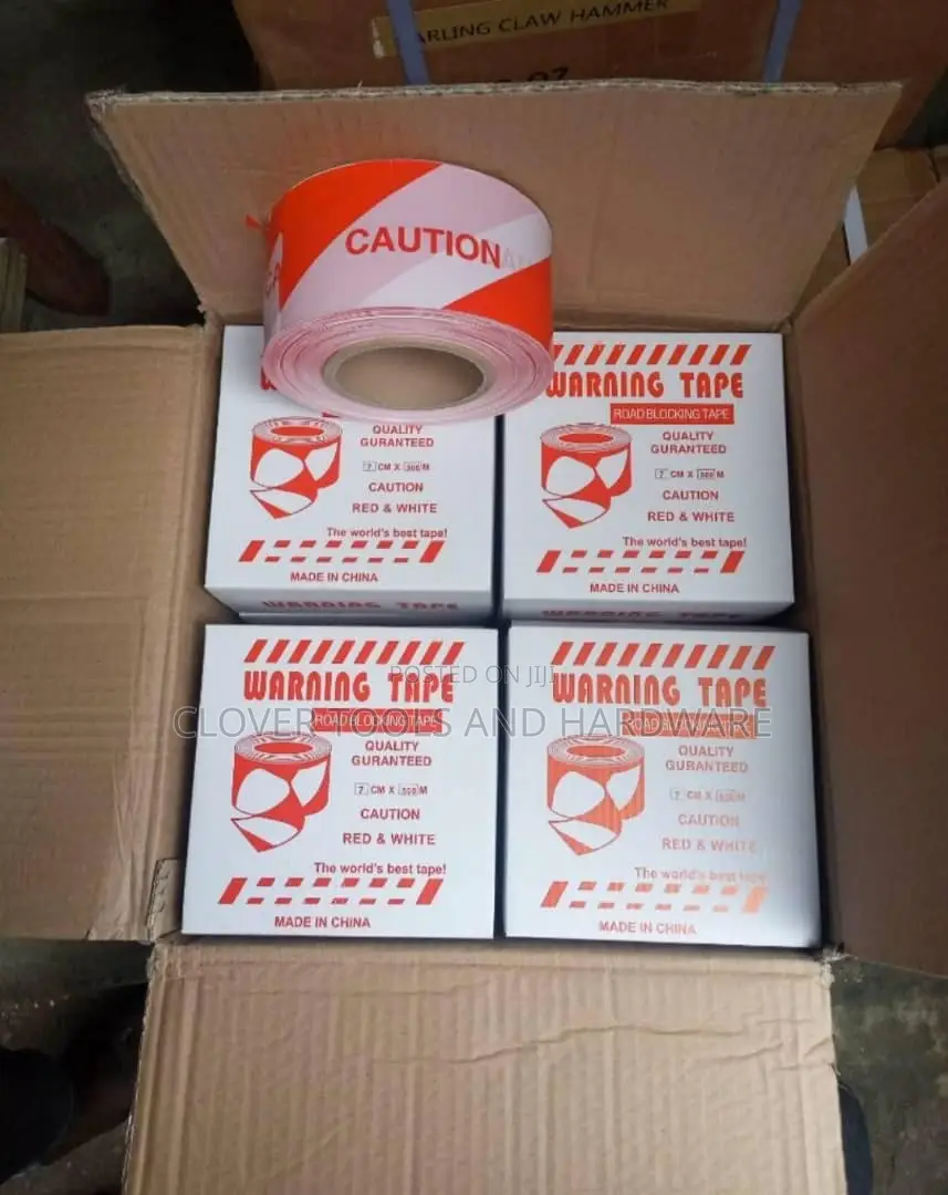 Red And White Caution Tape