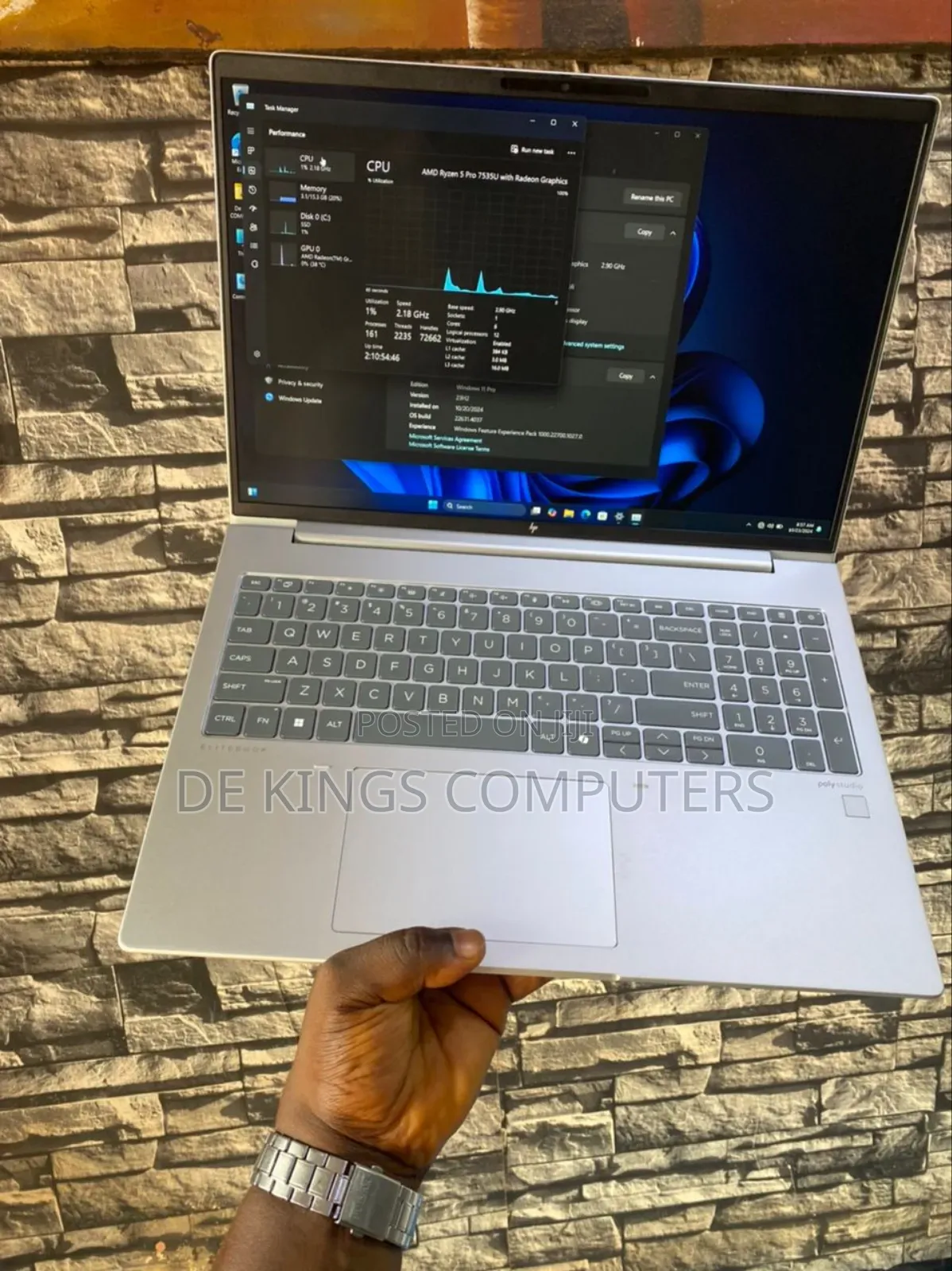 Laptop HP 655 16GB AMD Ryzen 5 SSD 512GB
