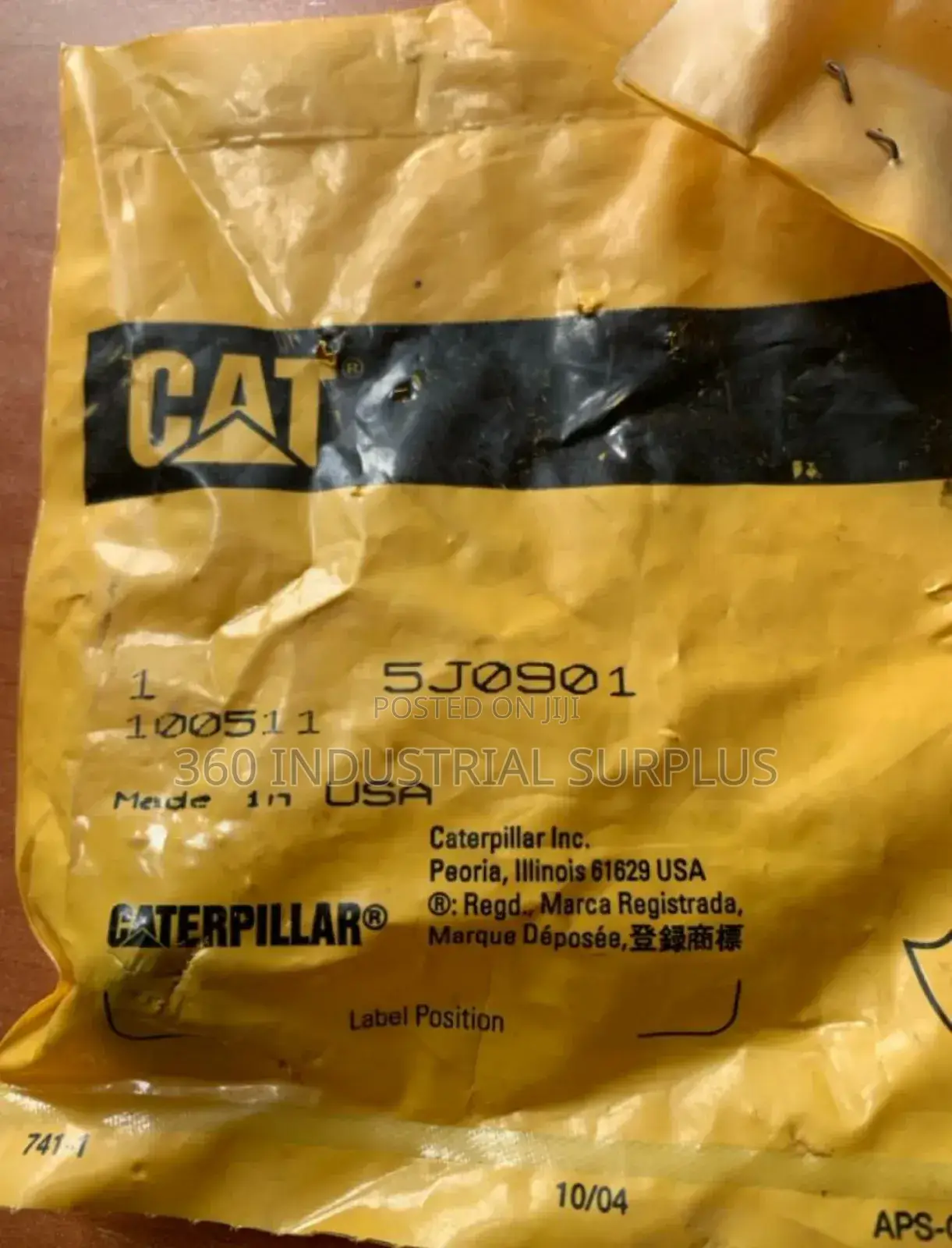 Caterpillar Valve 5j-0901