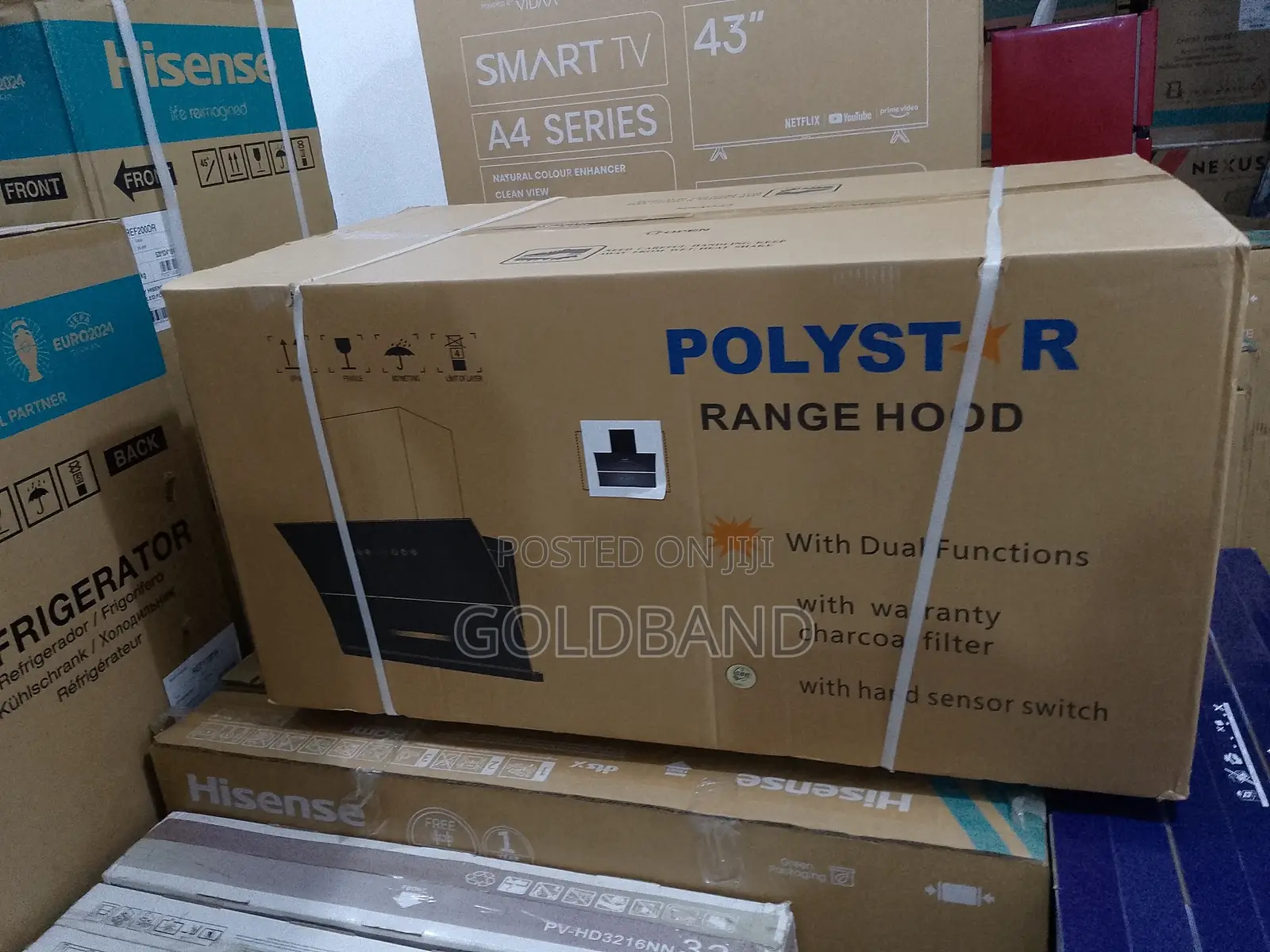 Polystar 90cm Dual Function Range Hood Pv-Hb90h38