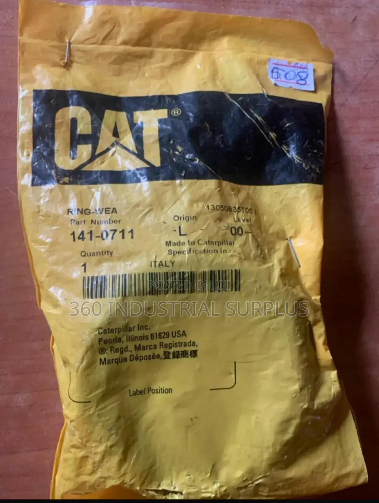 CATERPILLAR Ring Wear 141-0711