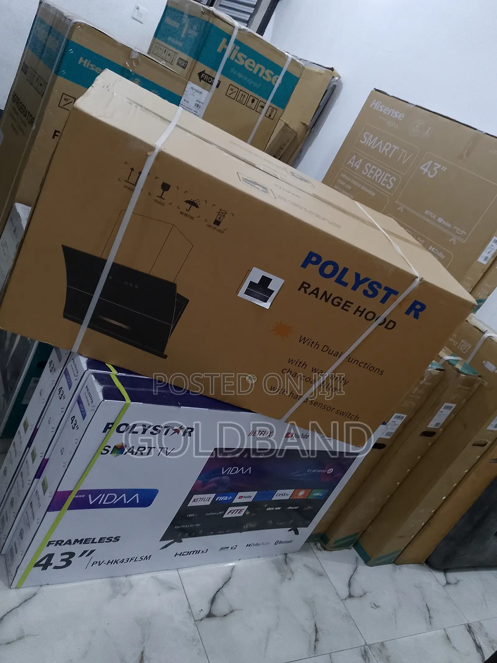 Polystar 90cm Cooker Catcher Range Hood Pv-Hb90h38