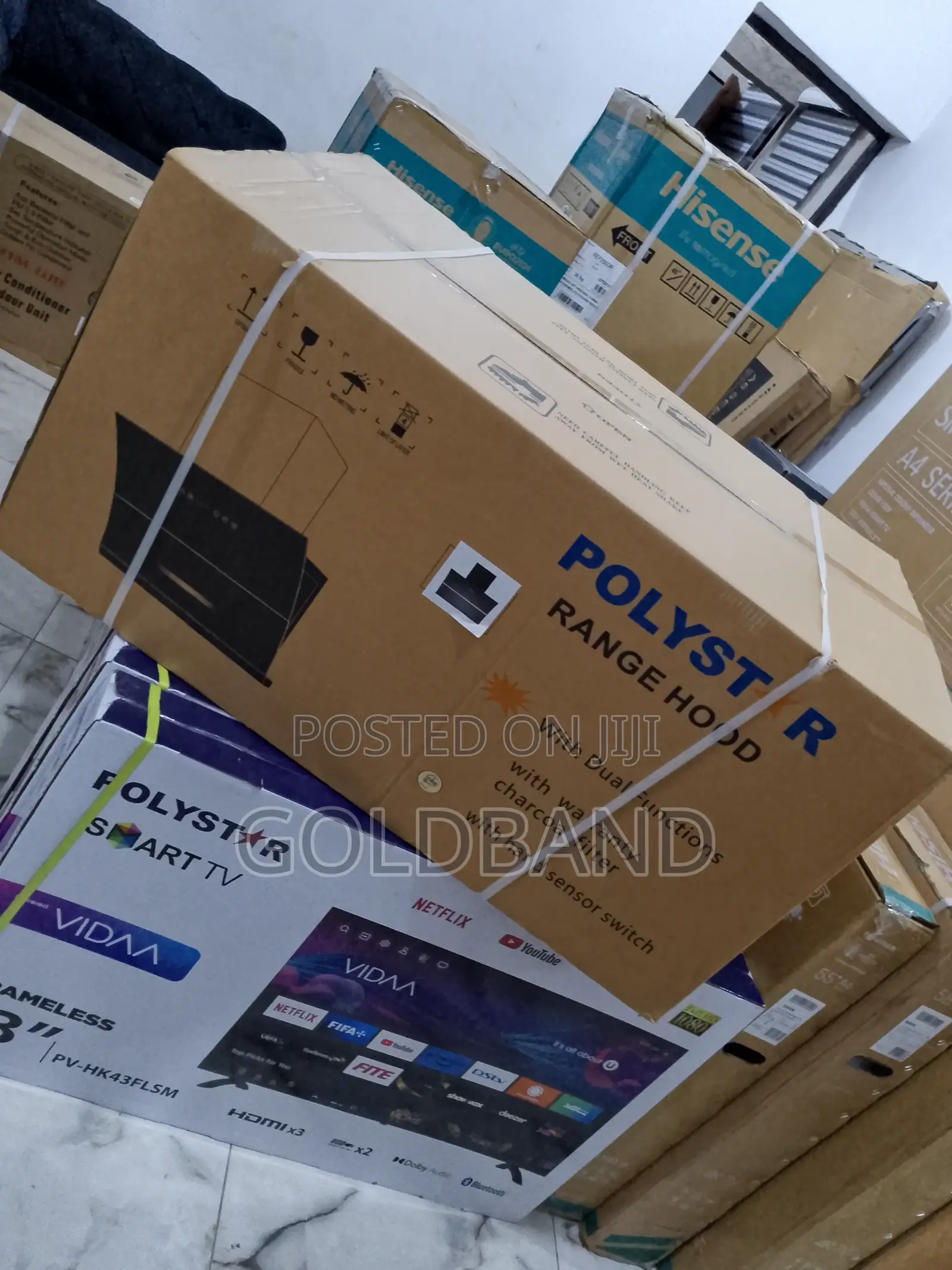Polystar 90cm Smart-Vent Range Hood Pv-Hb90h38