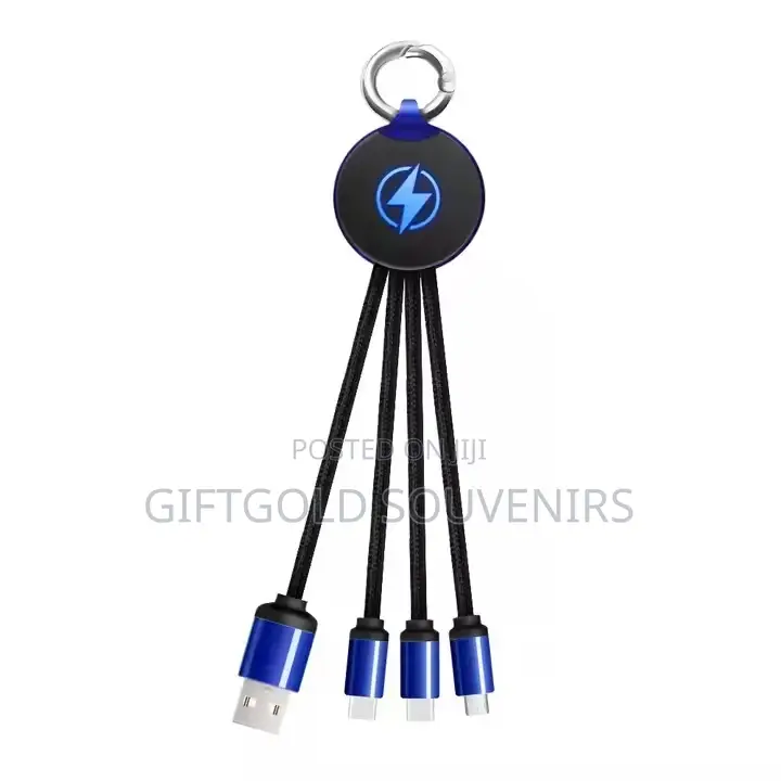 3 in 1 Charging Cable Premium Quality Promotion Business Gif