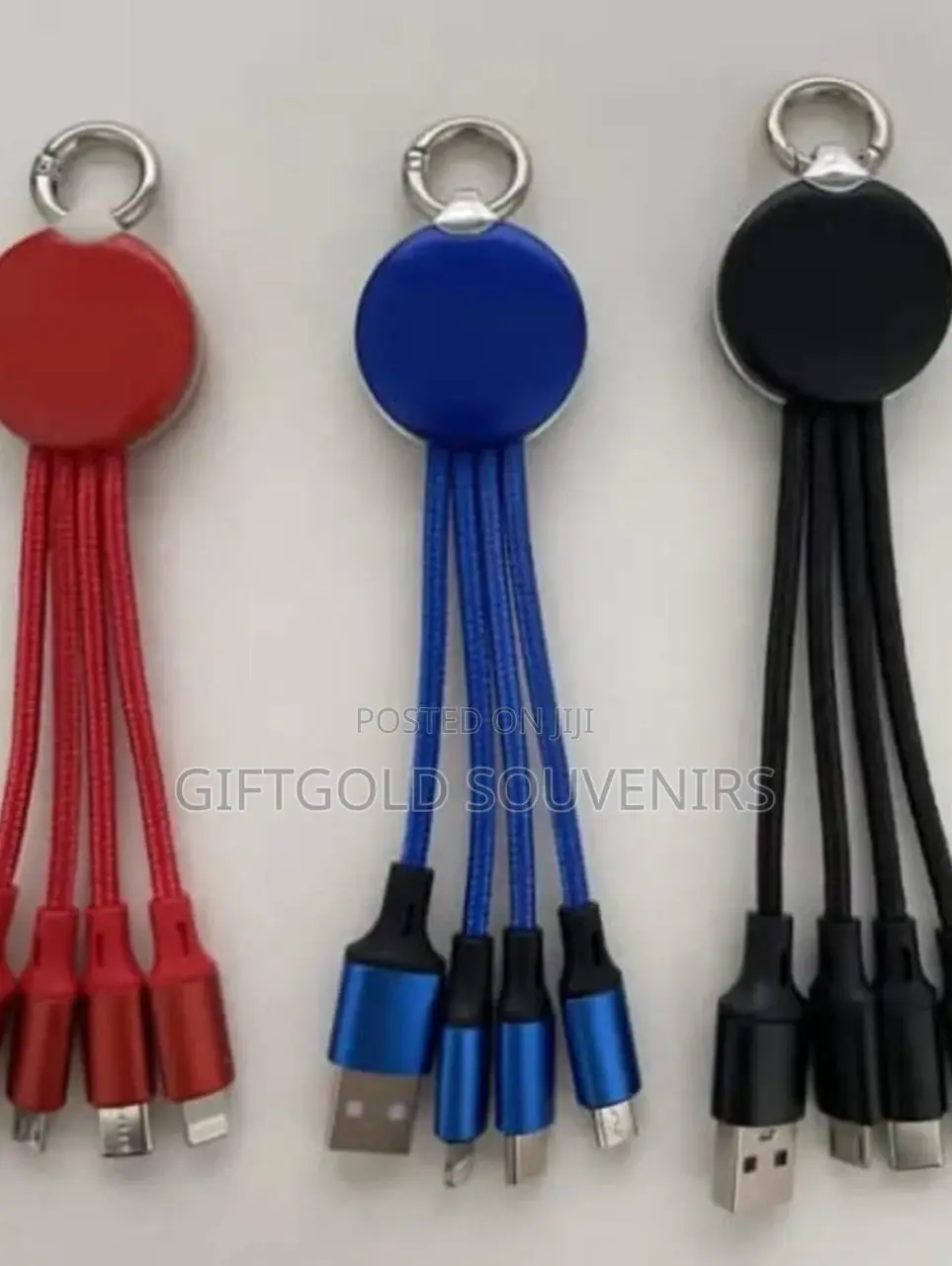 3 in 1 Charging Cable Premium Quality Promotion Business Gif