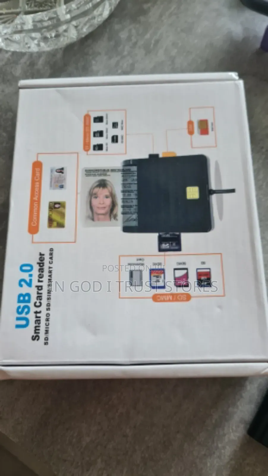 UTHAI X02 USB SIM Smart Card Reader For Bank Card