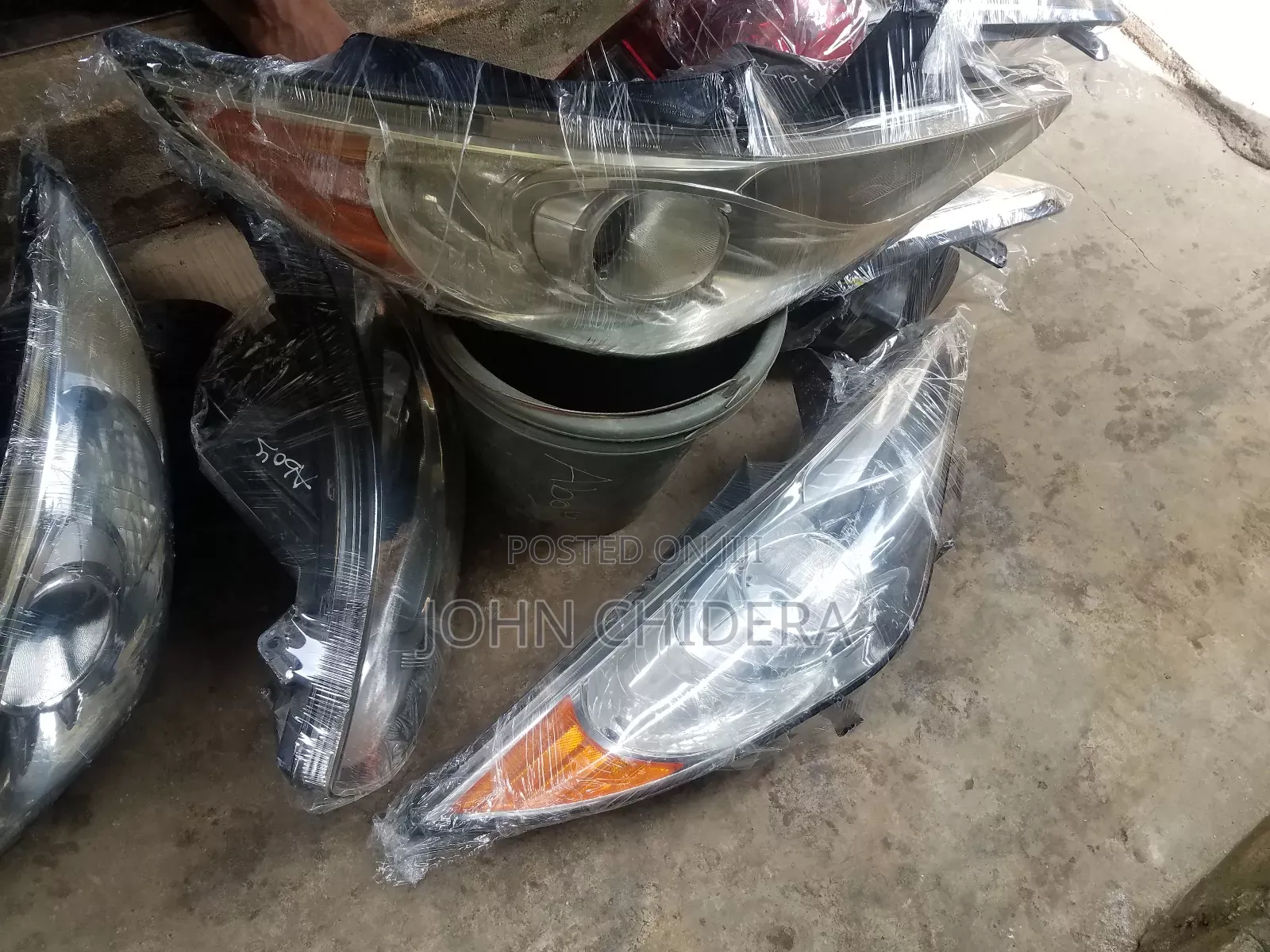 Right Side Headlights Sonata 013