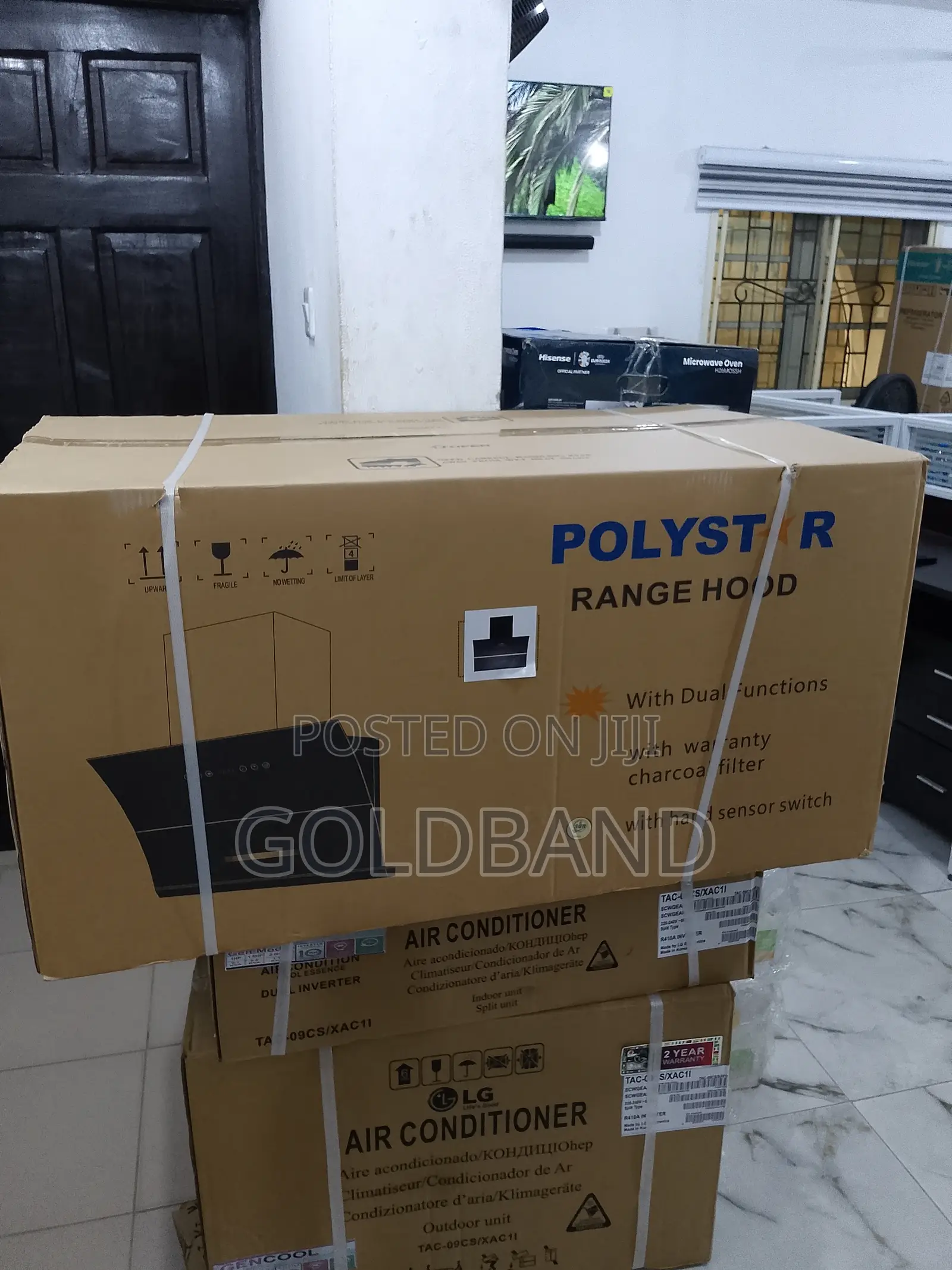 Polystar 90cm Touch Control Vent Range Hood Pv-Hb90h38