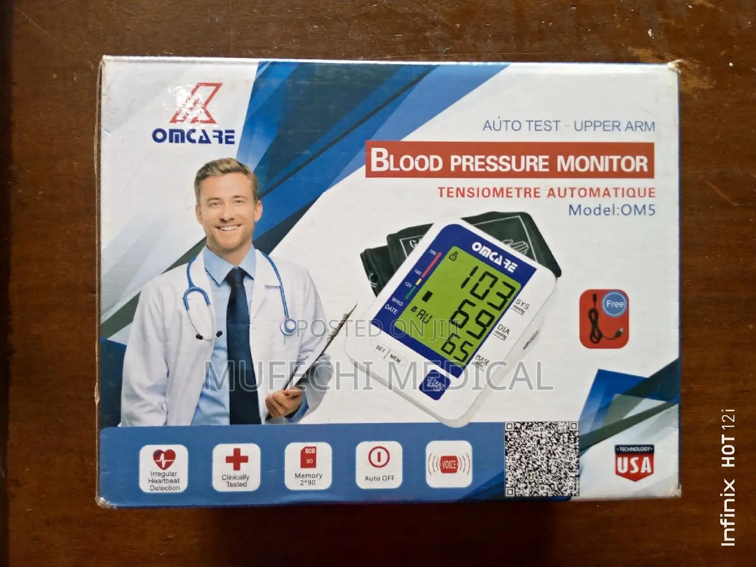 Omcare Blood Pressure Monitor