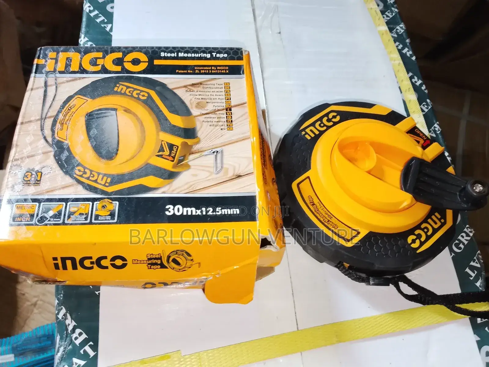 Steel Tape 30mmby 12.5m Ineco
