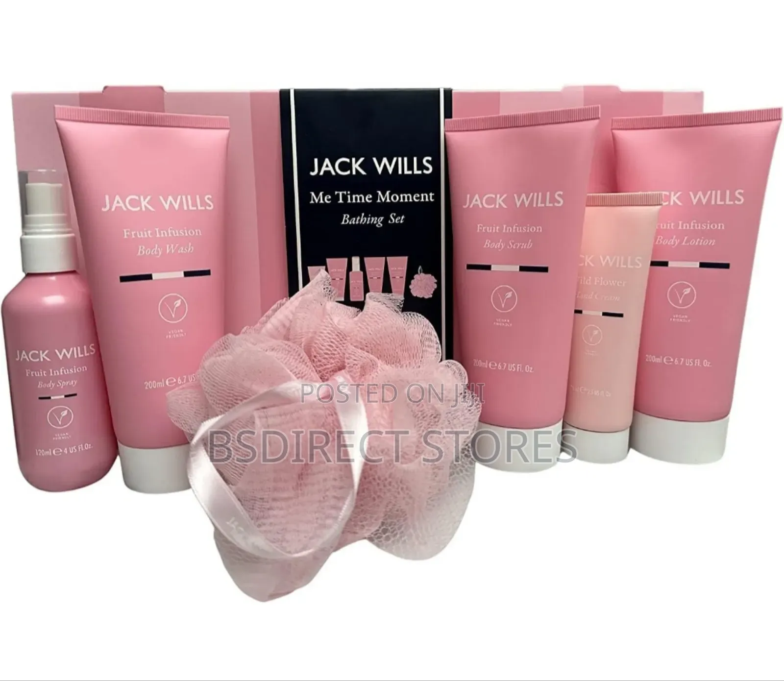 Jack Wills Fruity Bathing 6 Piece Body And Hand Gift Set
