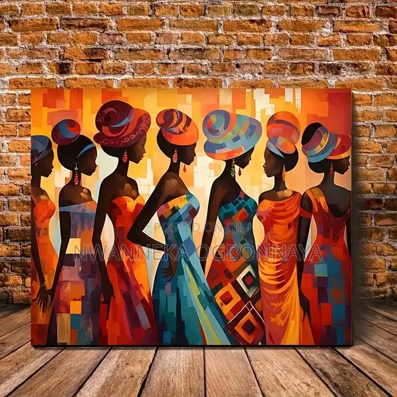 Vintage African American Women Dancing Canvas