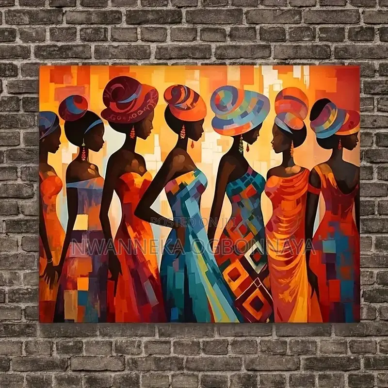 Vintage African American Women Dancing Canvas