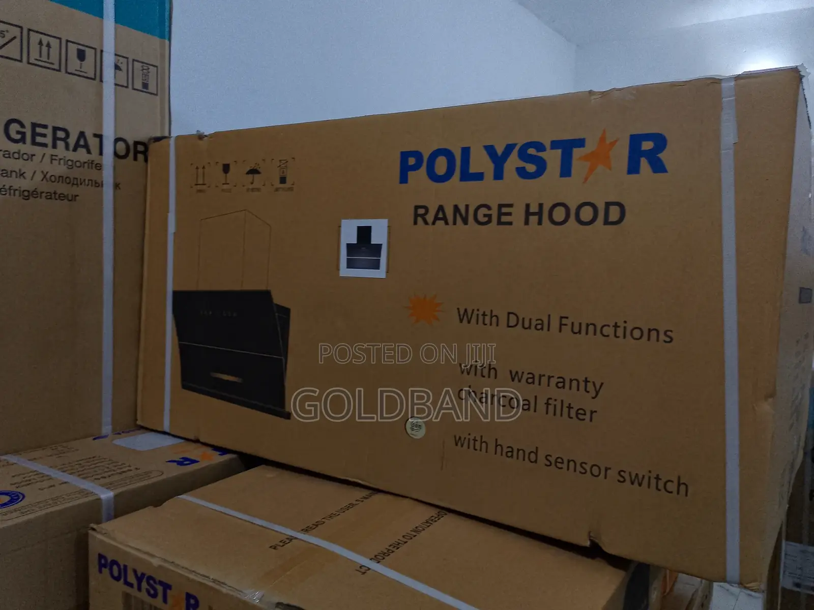 90cm Polystar Stainless Steel Range Hood