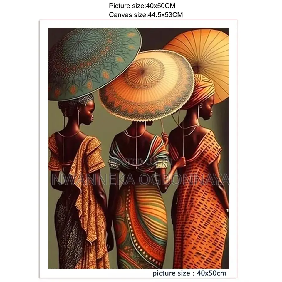 African Woman Beauty Pattern