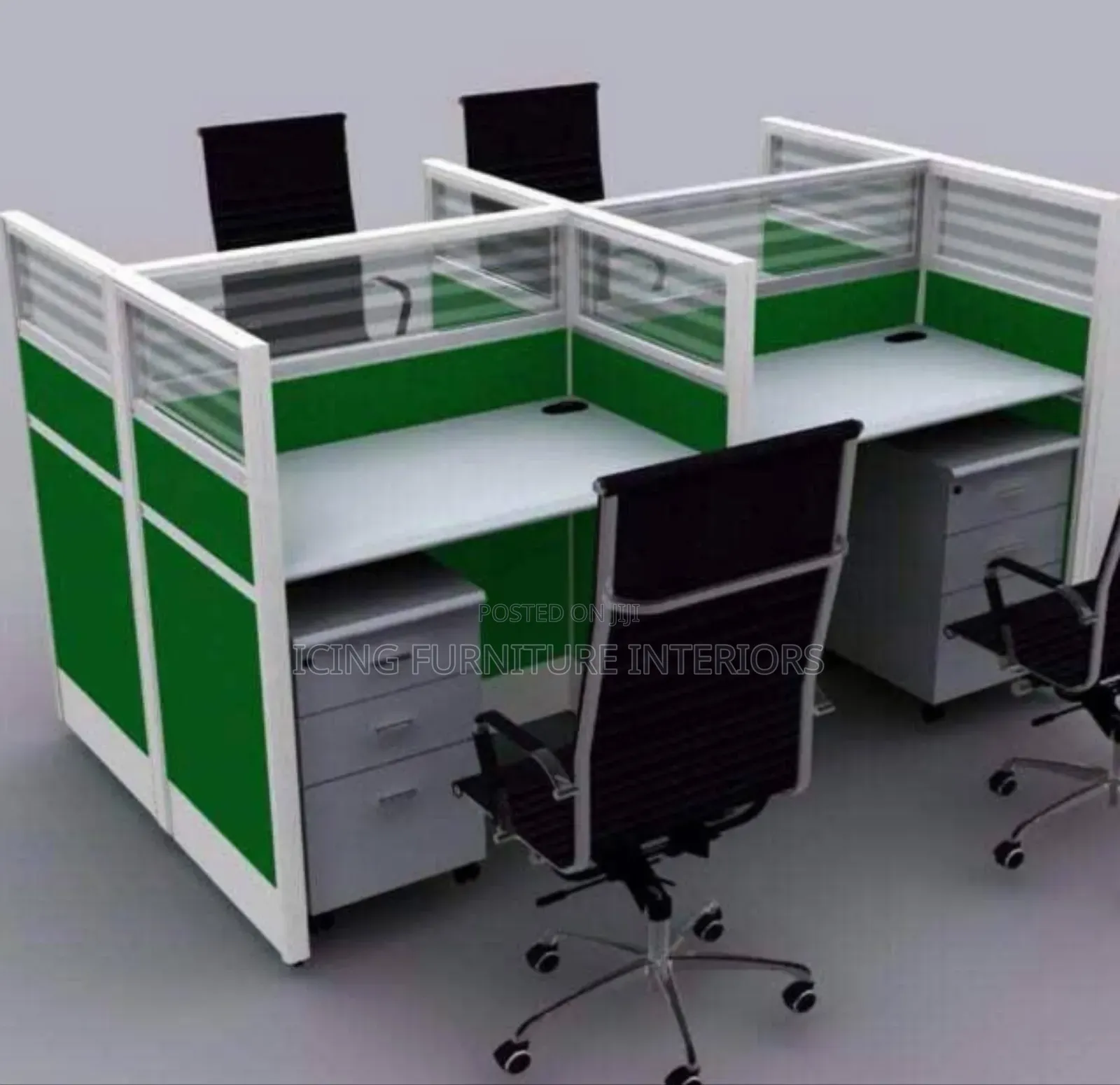 High Quality 4 Seat Office Workstation