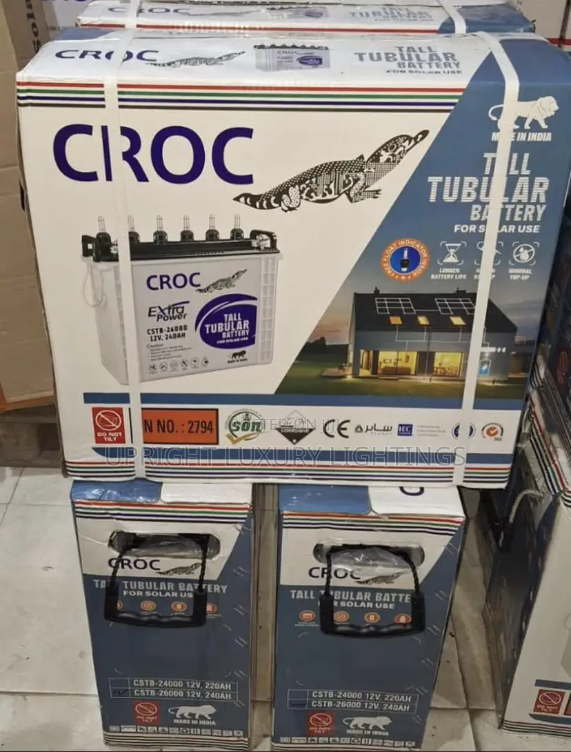 240ah Croc Tubular Battery