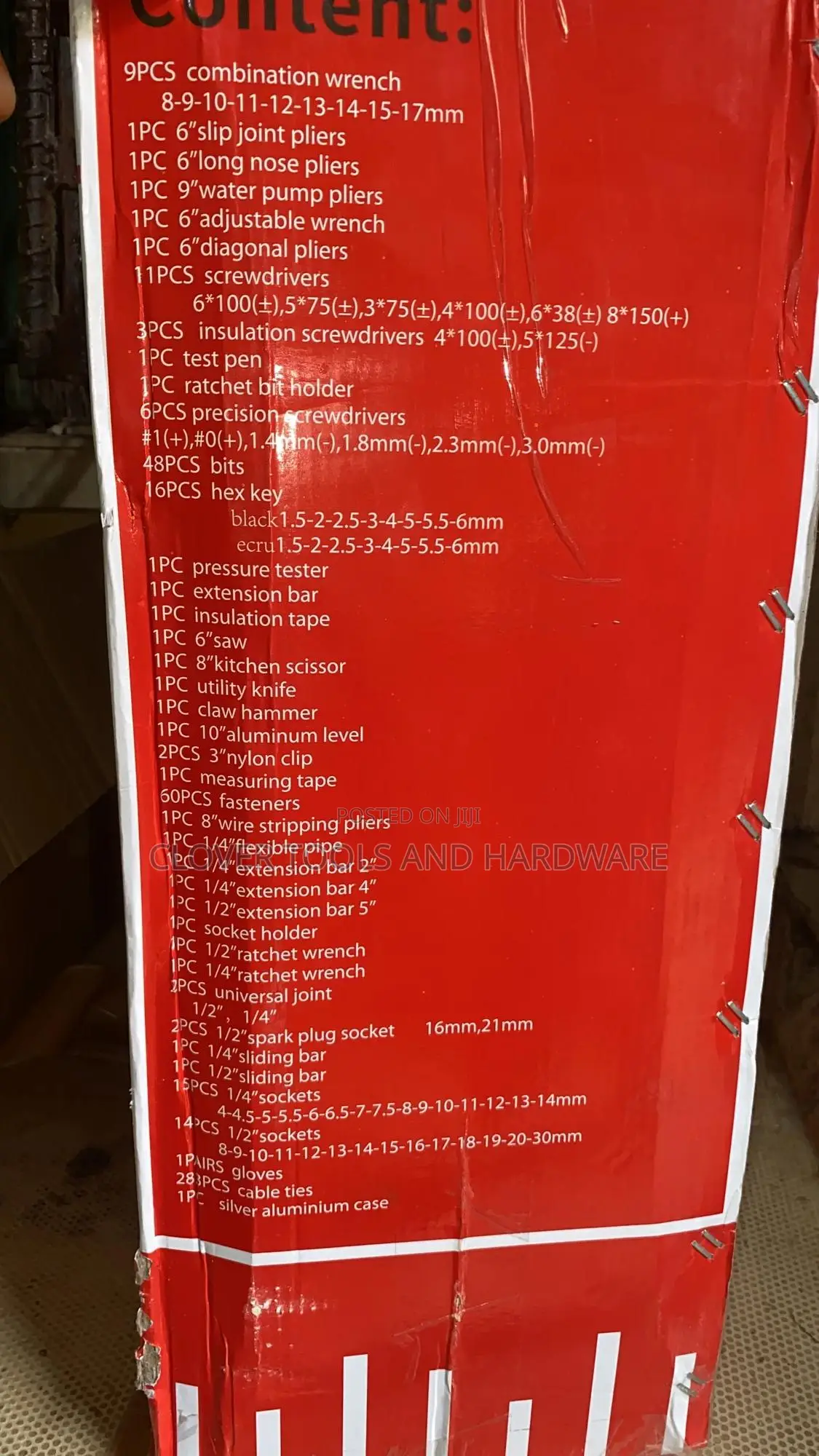 499pcs of Mechanical and Electrical Tools Box
