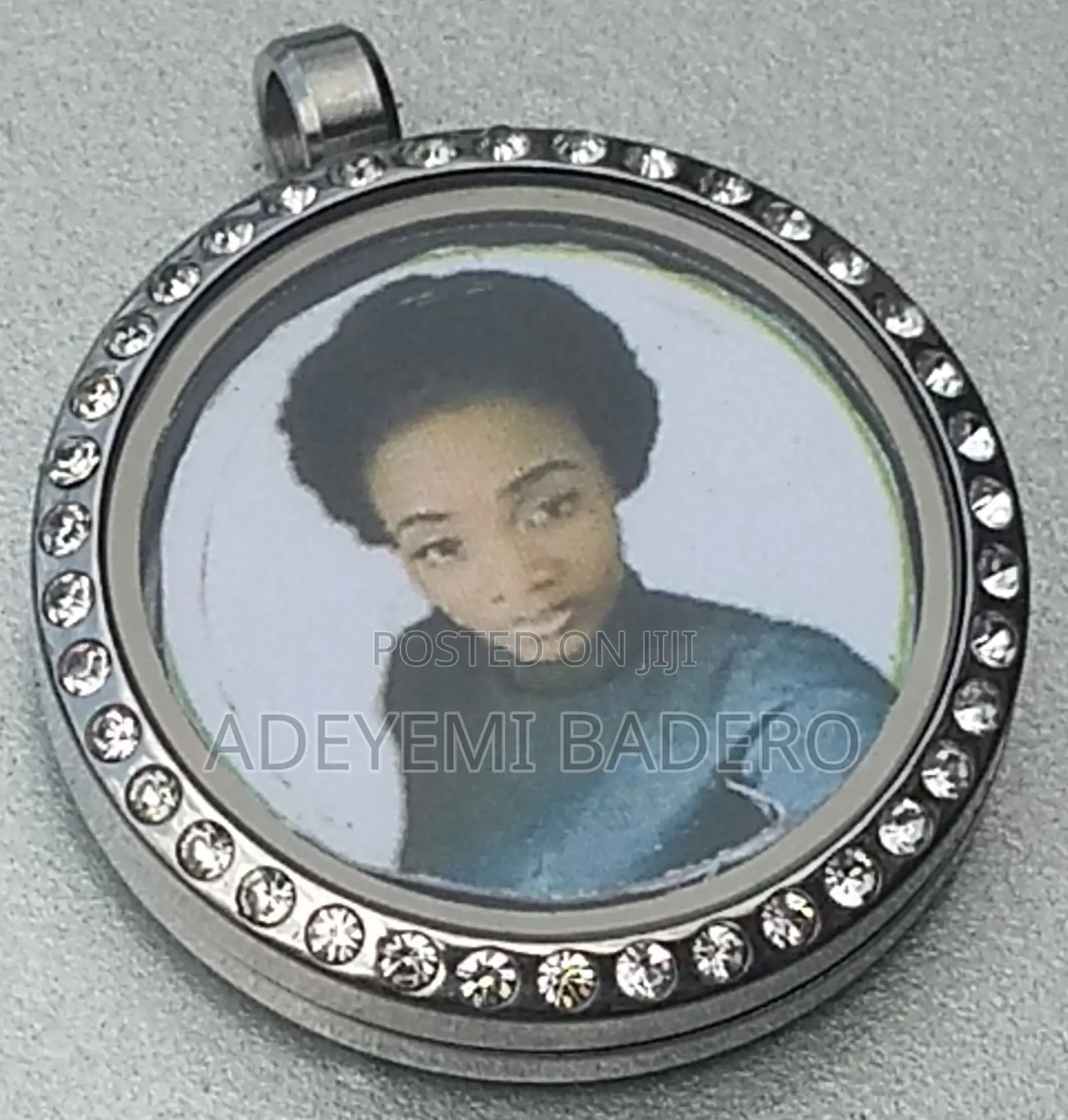 Gold And Silver Locket (With Optional 360" Stones) - High Quality