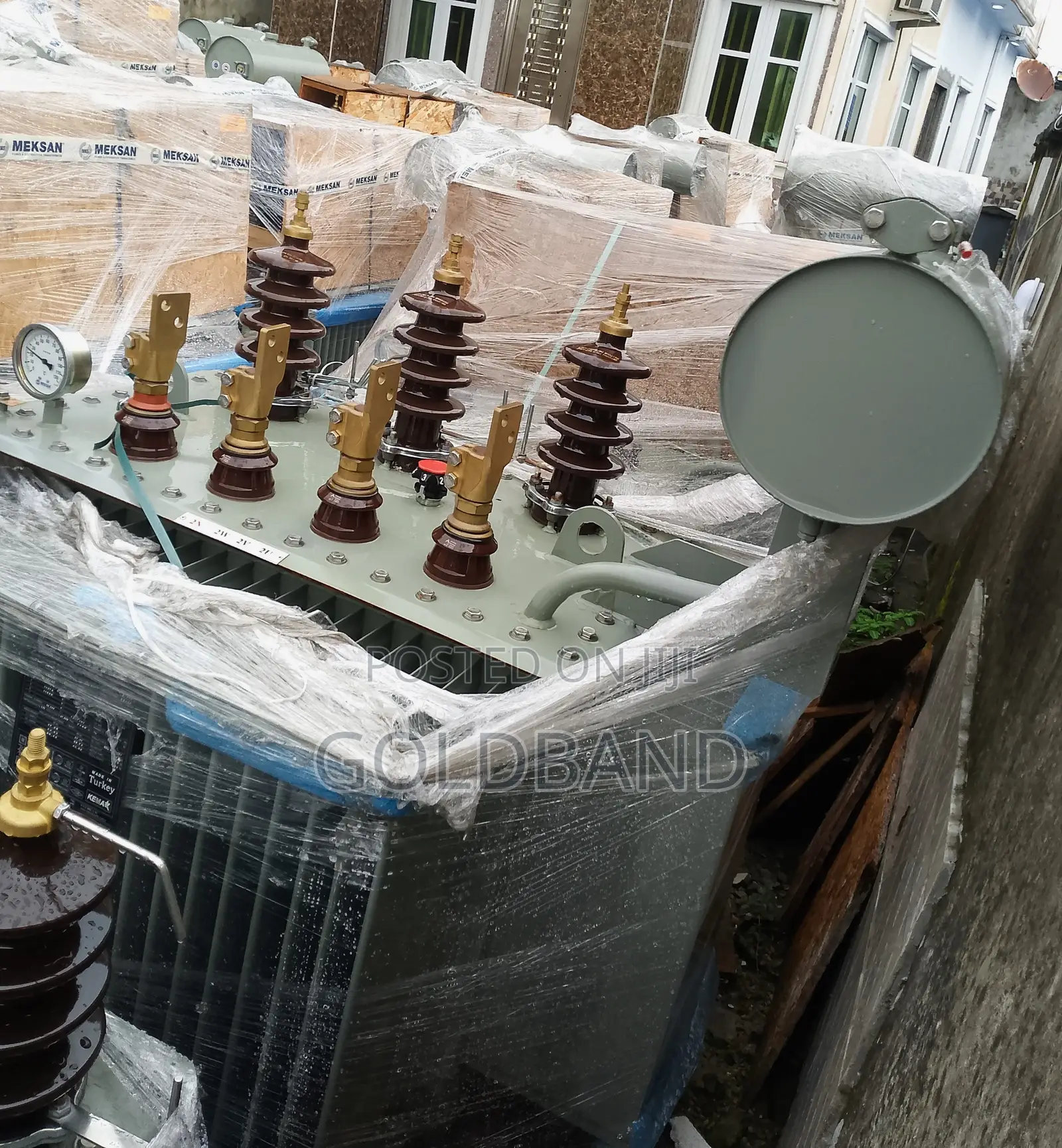 MEKSAN Shock-Shield Power Transformer 500kva 11/400kv