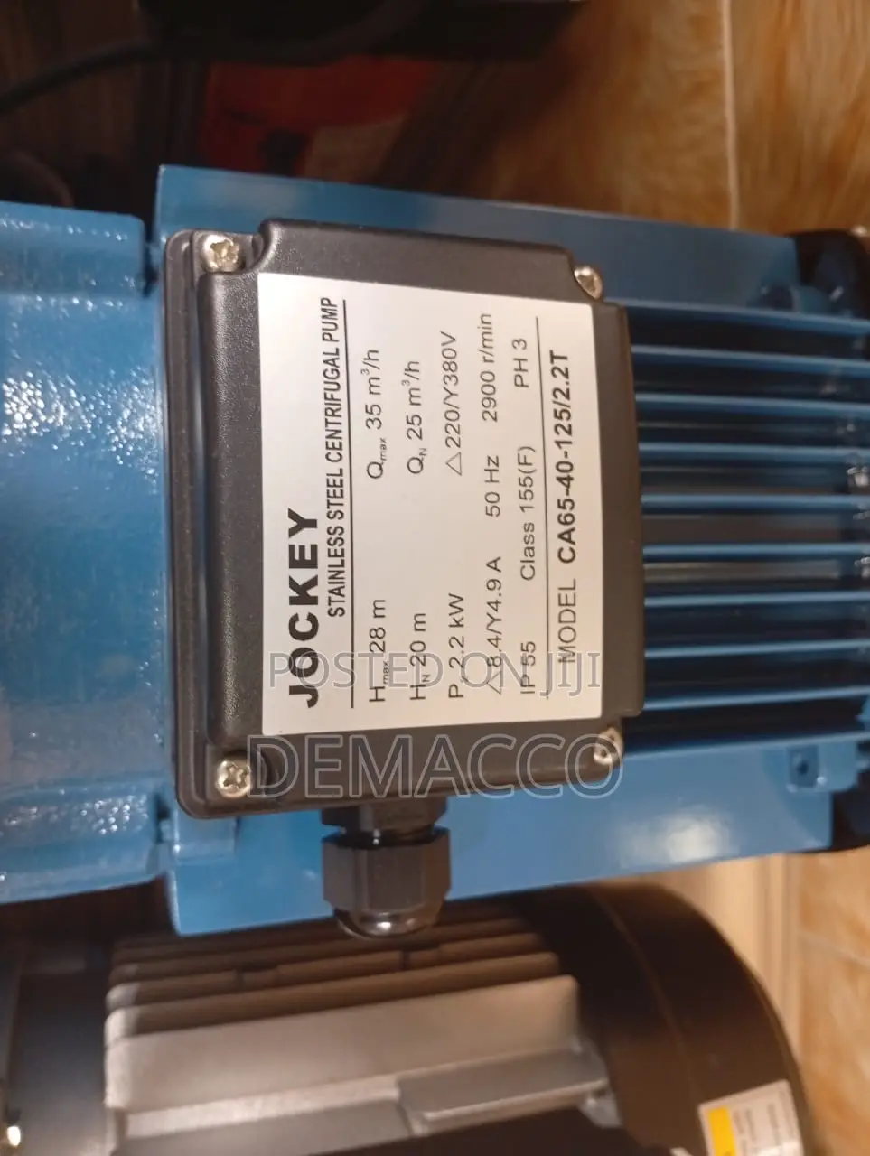 Jockey Stainless Surface Pump Machine 3hp