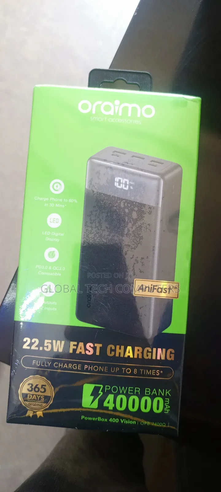 Oraimo Power Bank 40000mwh