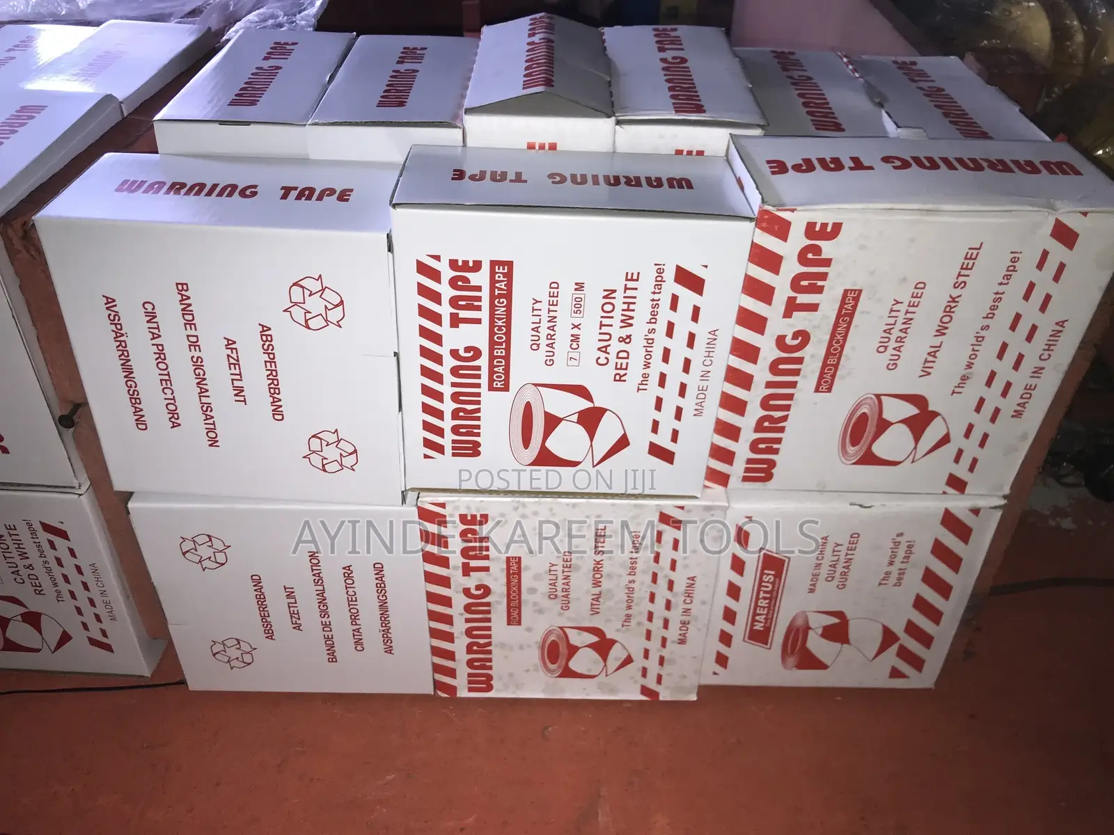 Caution Tapes(Red And With Colour)