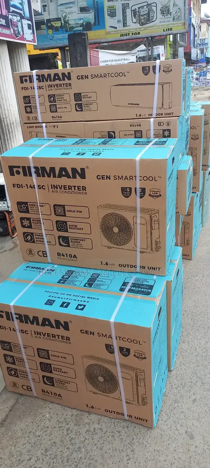 Fireman Inverter Air Conditioner 1.5hp Solar Mate/Gen Mate