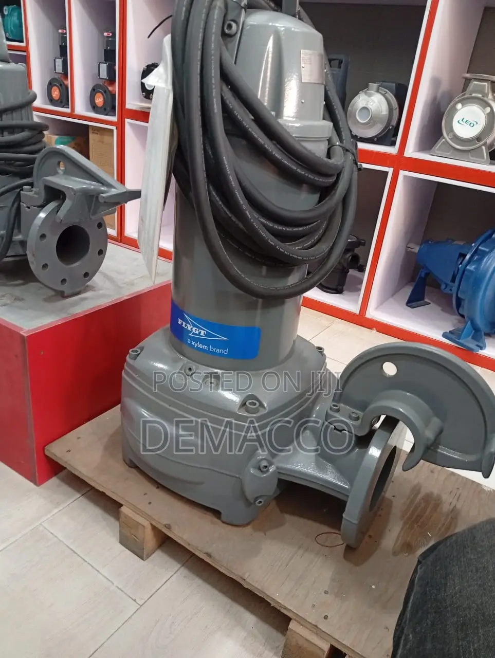 Flygt Sewage Pump Machine 30hp