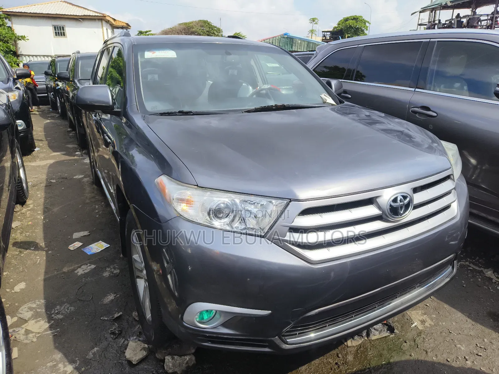 Toyota Highlander Limited 3.5l 4WD 2013 Gray