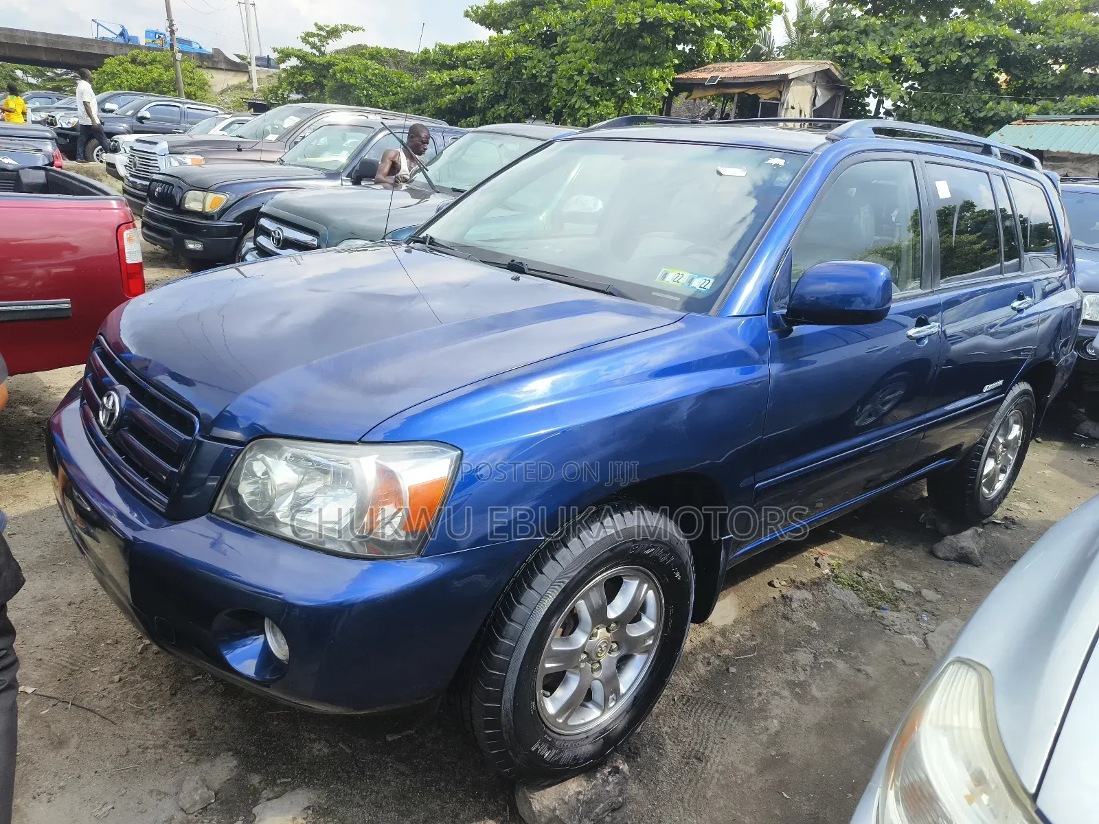 Toyota Highlander Limited V6 2006 Blue