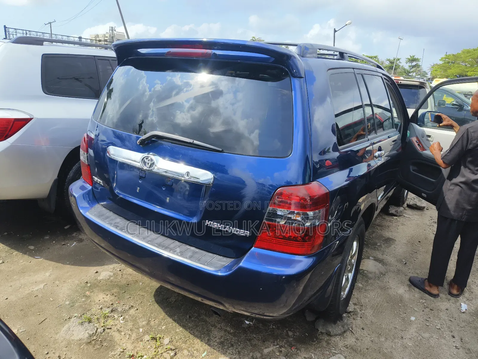 Toyota Highlander Limited V6 2006 Blue