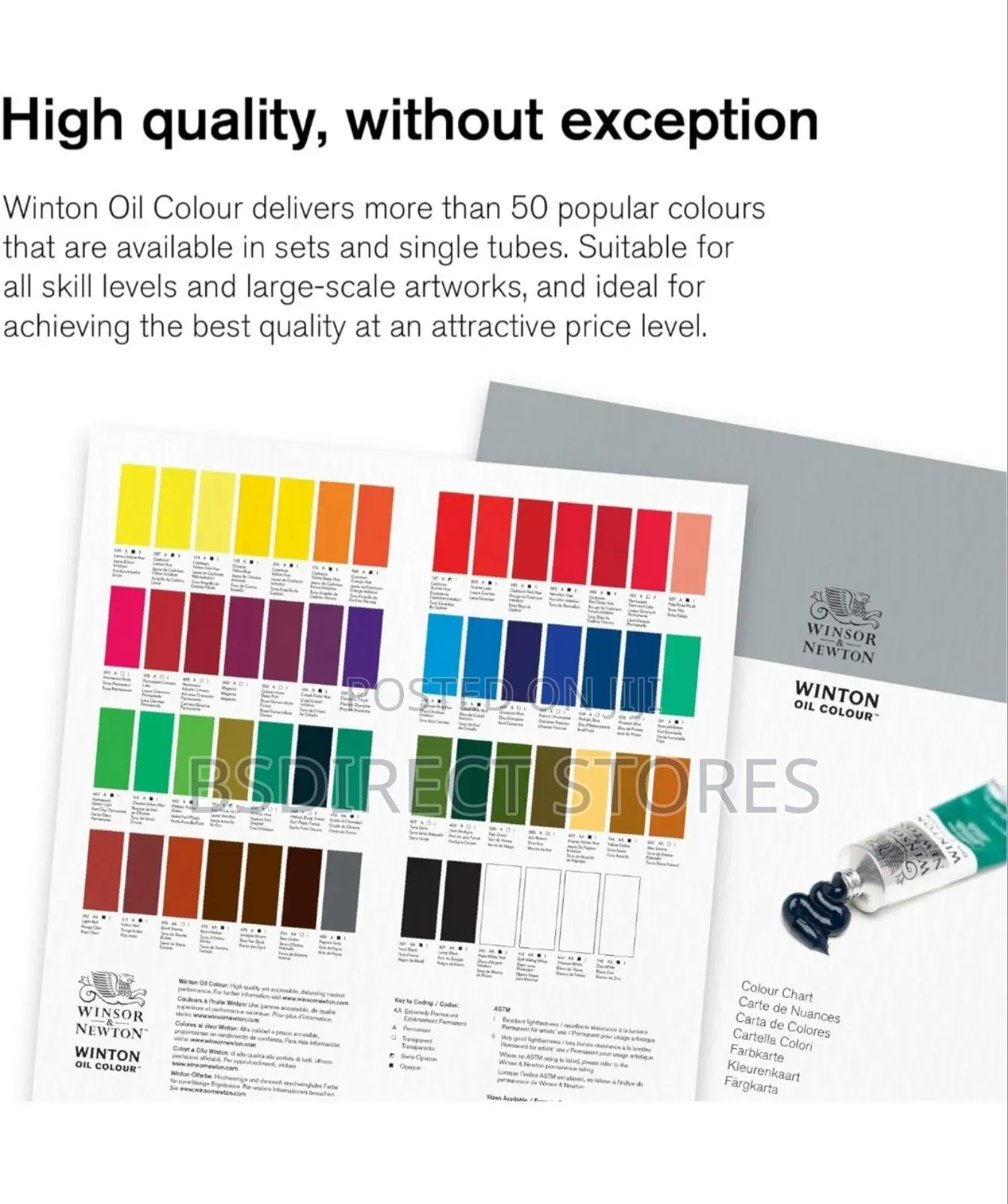 Winsor And Newton Oil Colour Bold And Vibrant Tubes 21ml 6pk