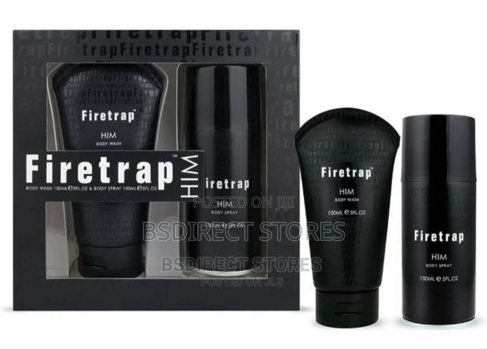 Firetrap Him Duo Set Body Wash And Body Spray Gift Set 150ml
