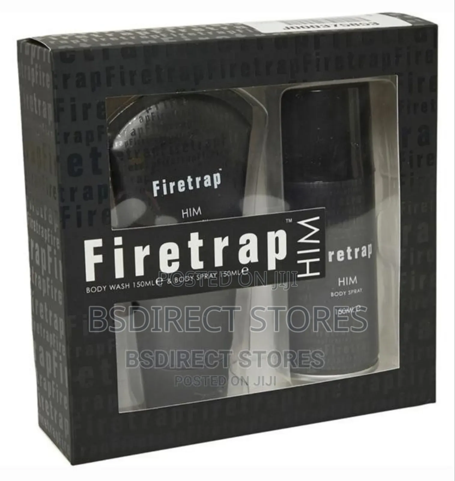 Firetrap Him Duo Set Body Wash And Body Spray Gift Set 150ml