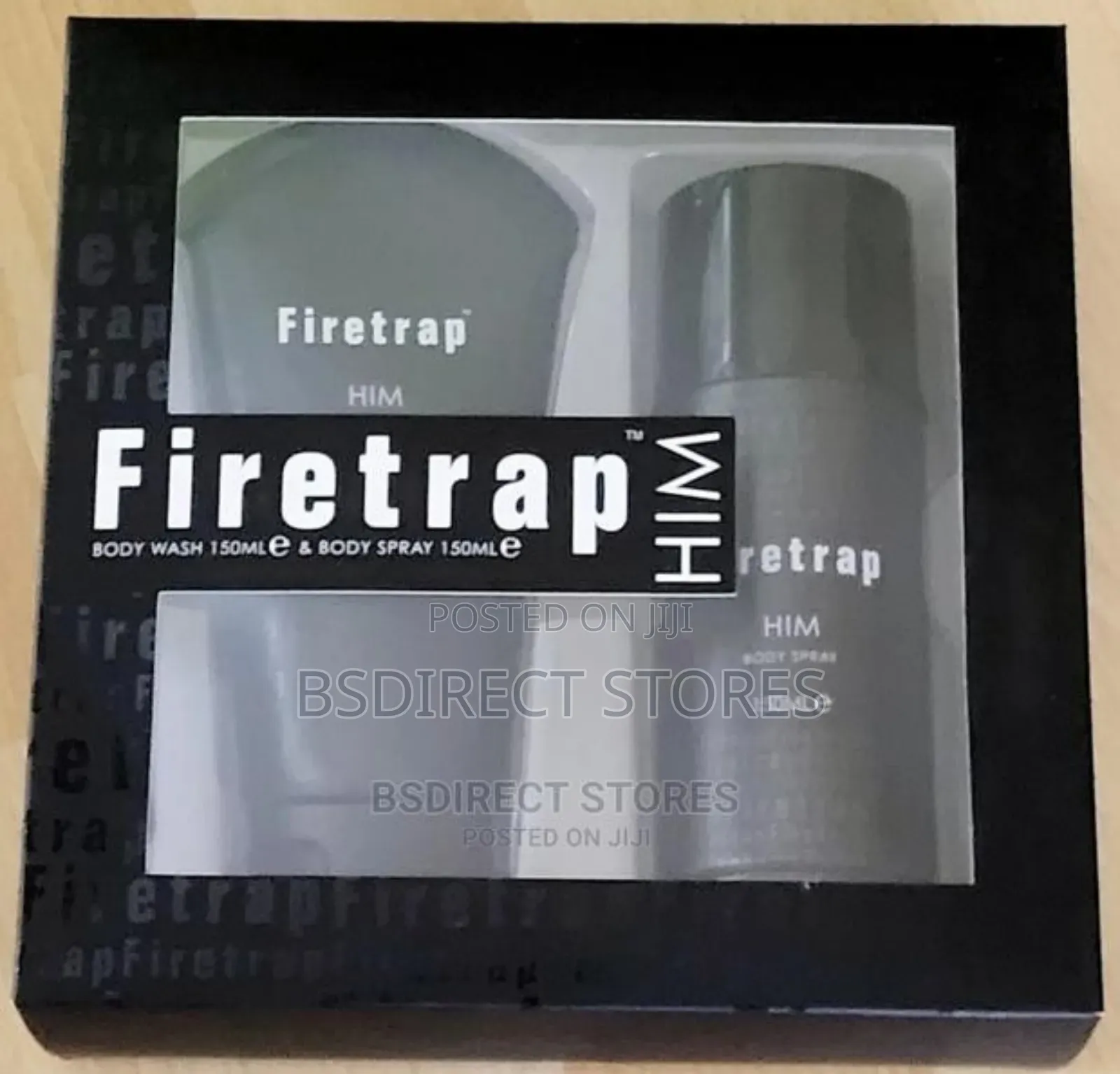 Firetrap Him Duo Set Body Wash And Body Spray Gift Set 150ml