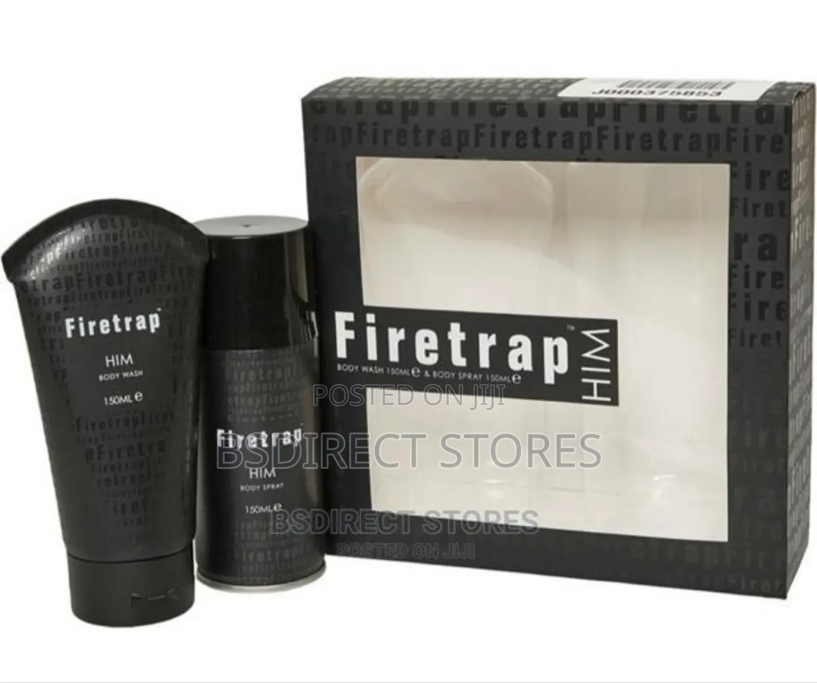 Firetrap Him Duo Set Body Wash And Body Spray Gift Set 150ml