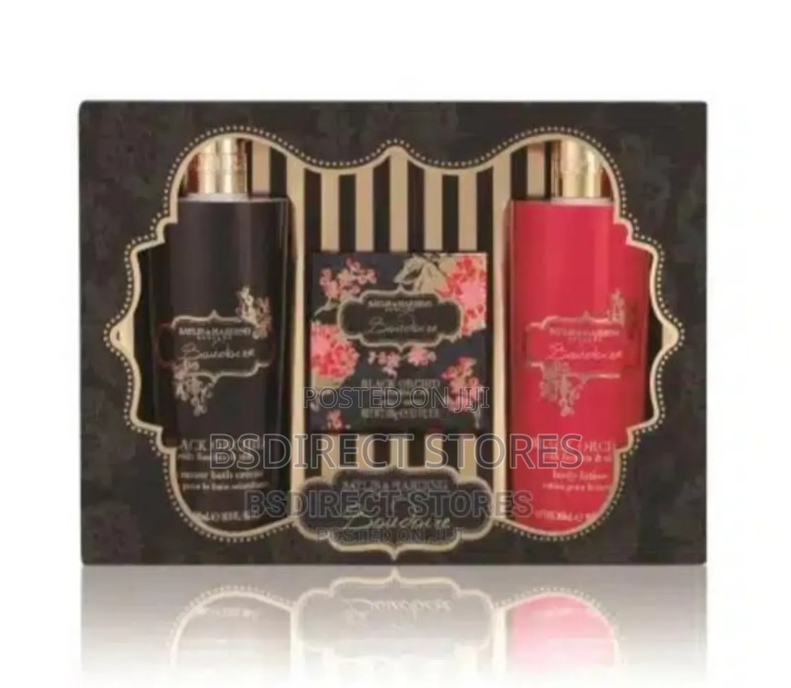 Baylis Harding Boudoire Black Orchid Fuchsia And Silk Set