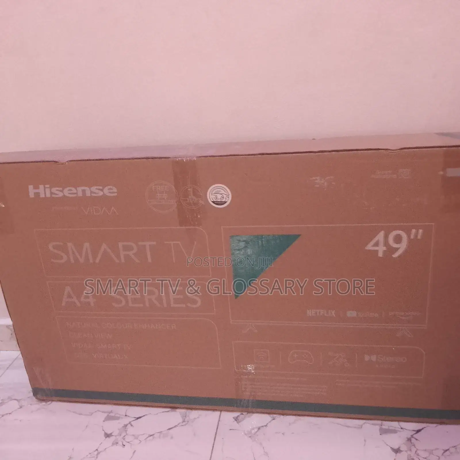Hisense 49 Inches With Clean View