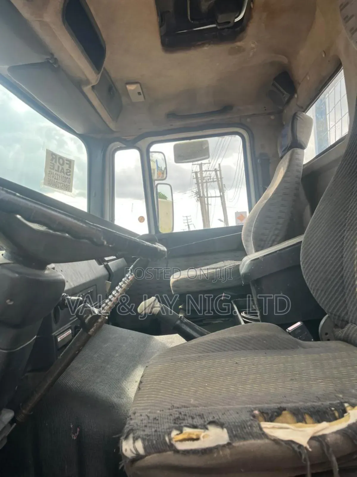 Man Volks 6 Tyres Tipper Truck 18.232 - Foreign Use