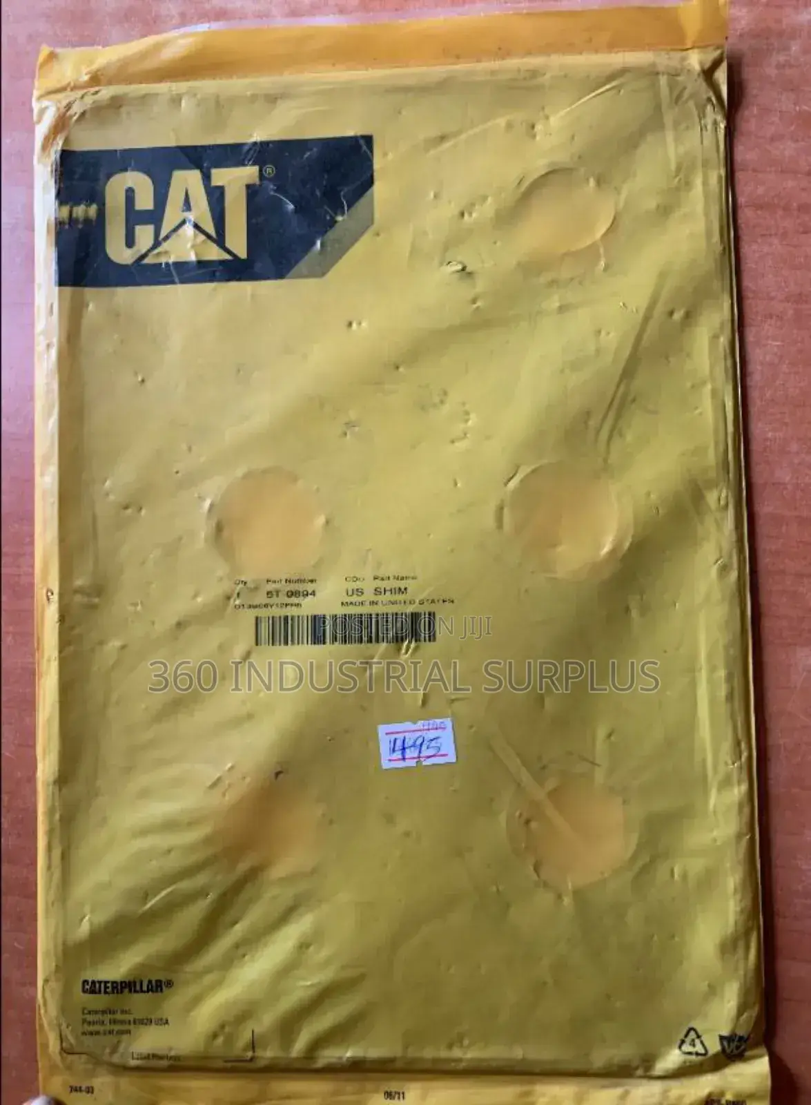 Caterpillar Shim 5t-9894