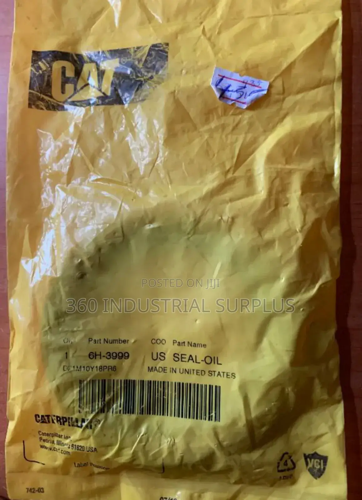 CATERPILLAR Seal Oil 6h-3999